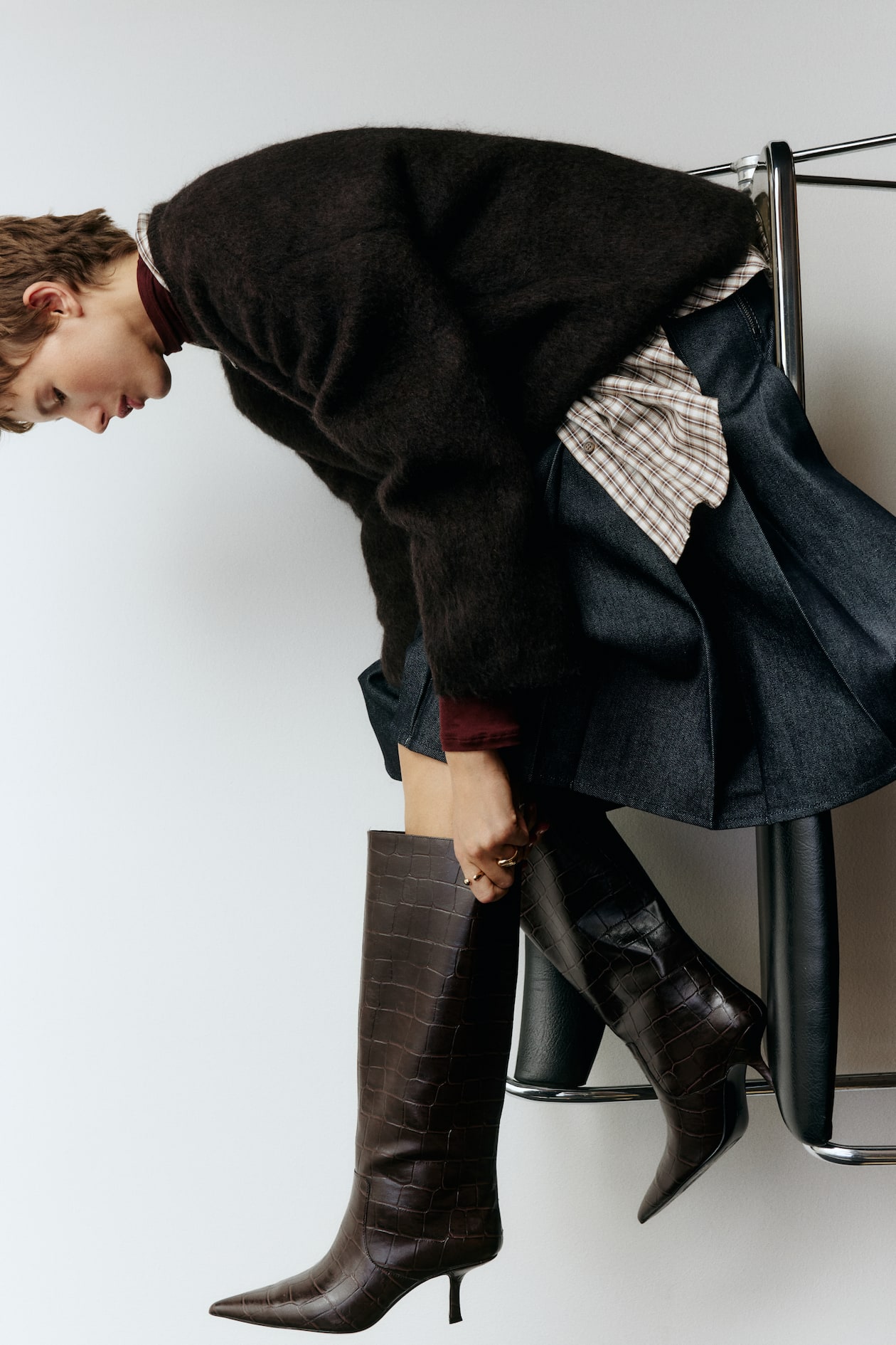 Oversized Mohair-Blend Sweater - image 5
