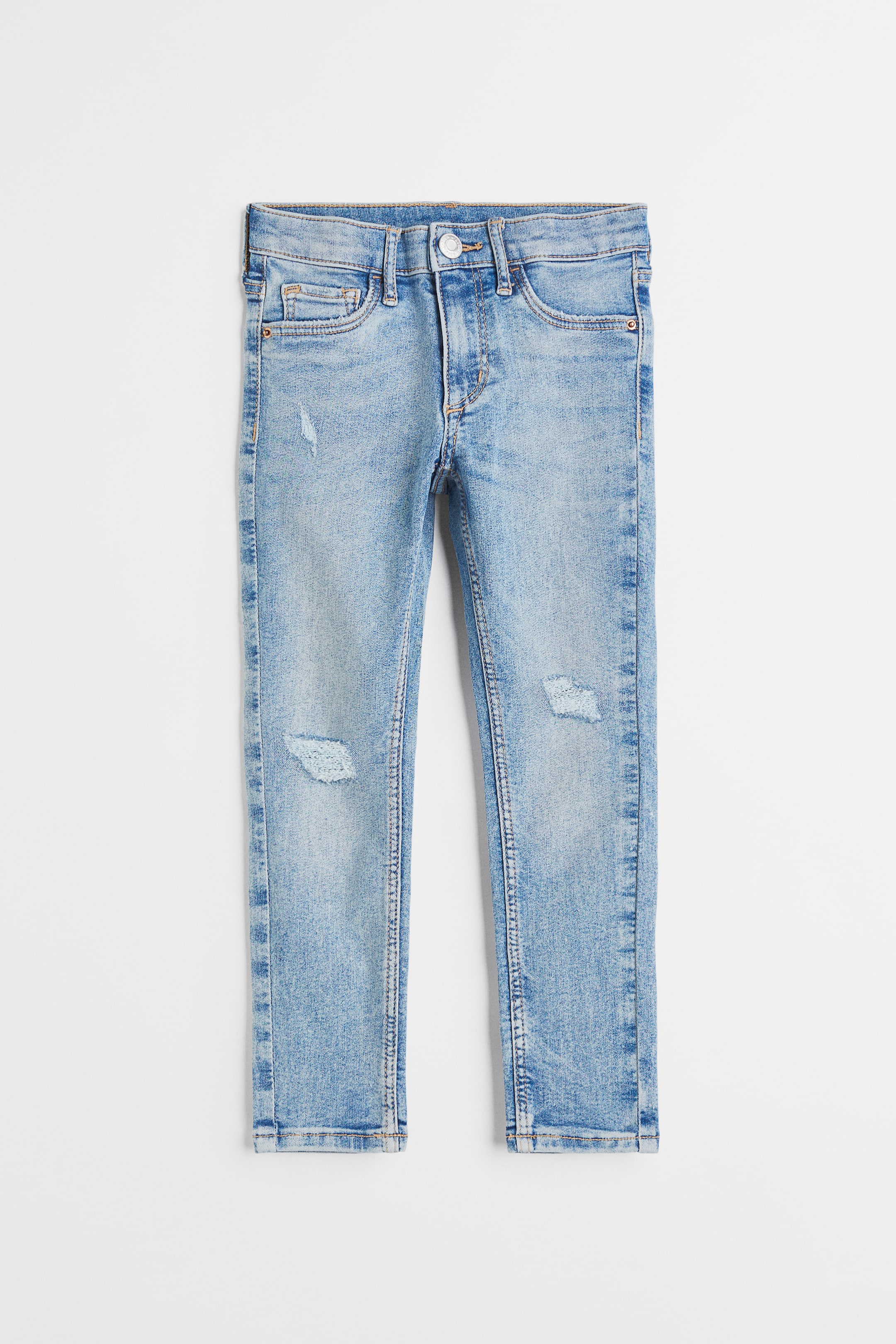 Superstretch Skinny Fit Jeans - Light denim blue - Kids | H&M GB