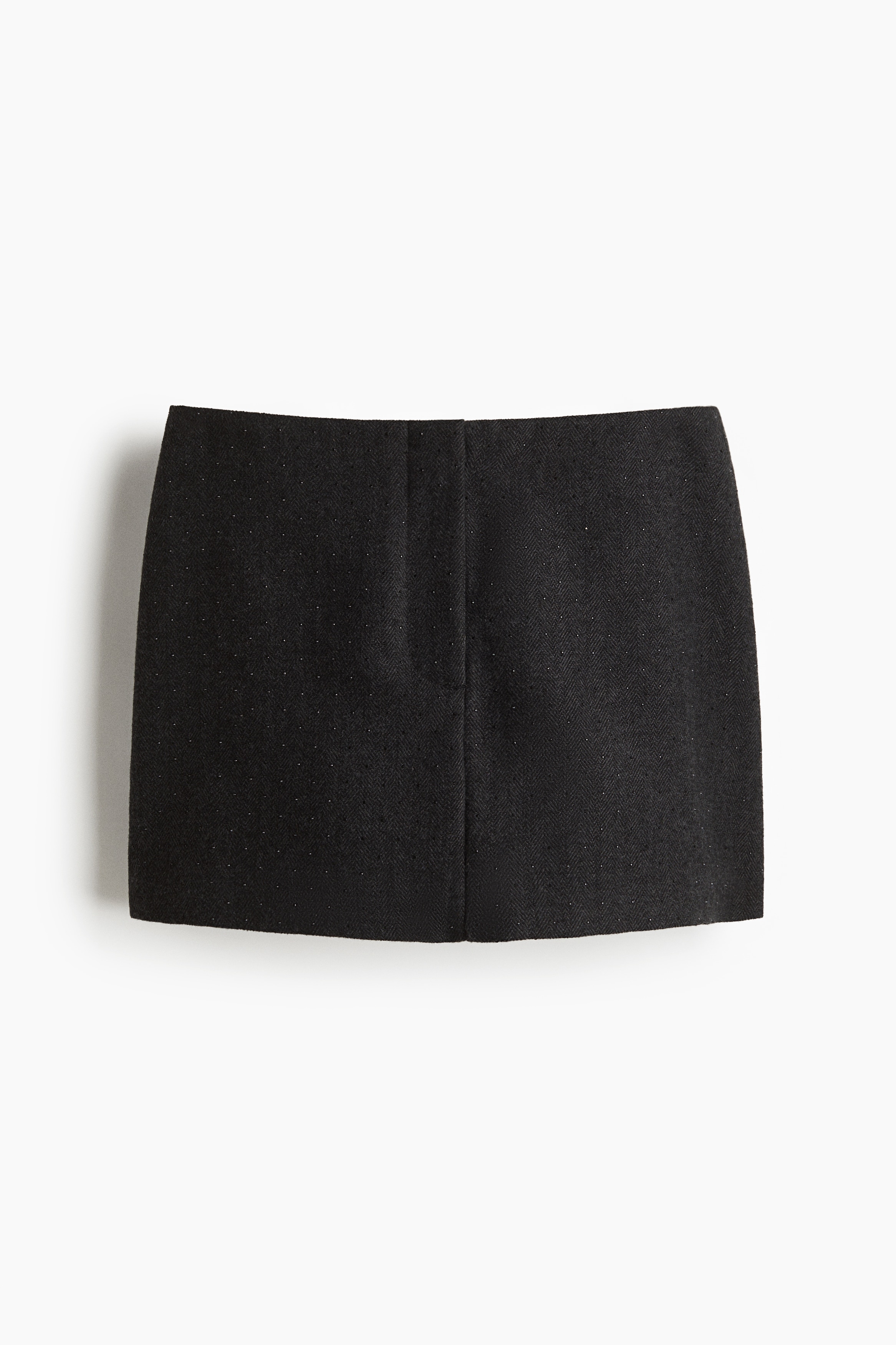 Embellished Mini Skirt - Dark gray
