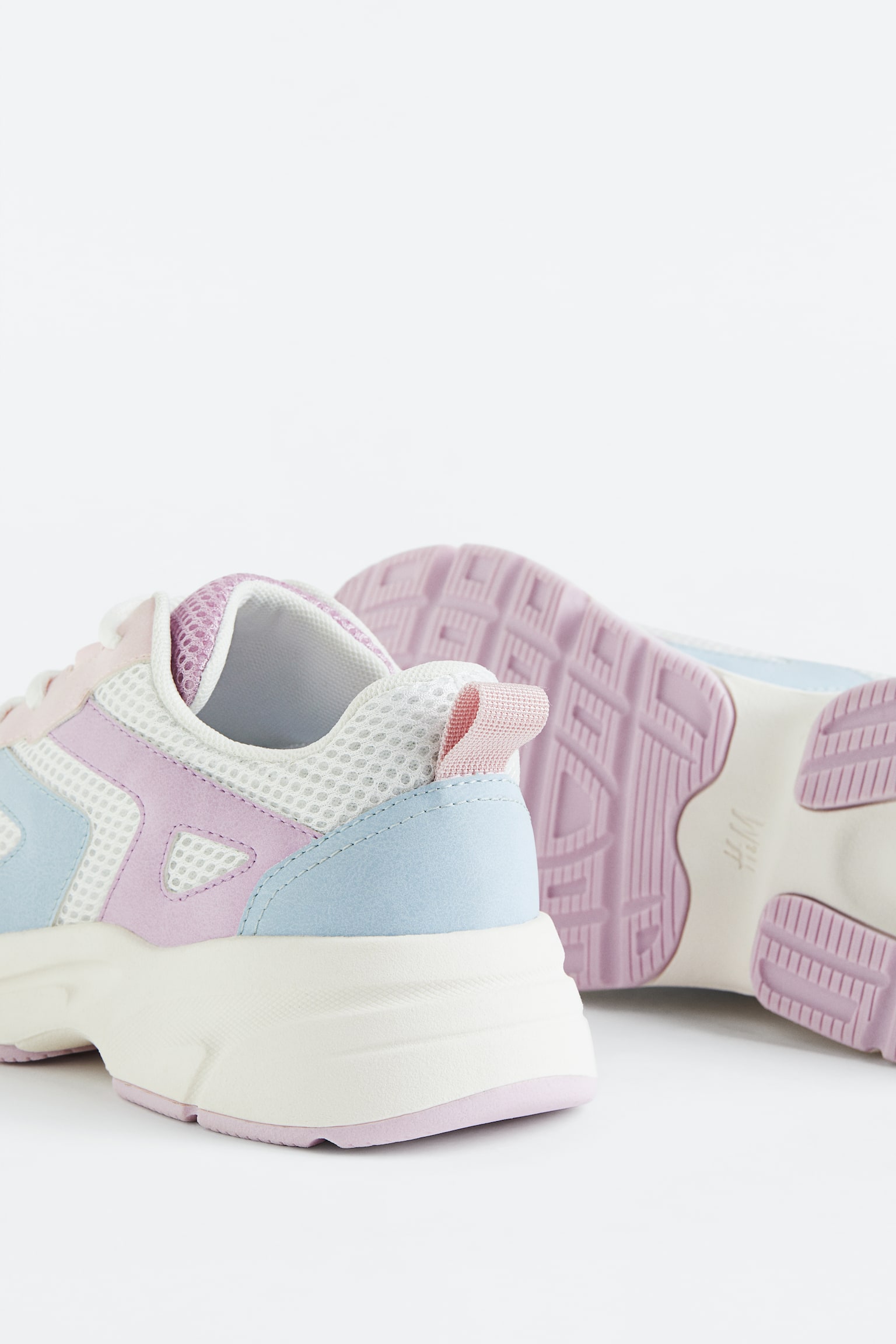 Sneakers - Light purple/Natural white/White/Light beige/Light purple/White - 3