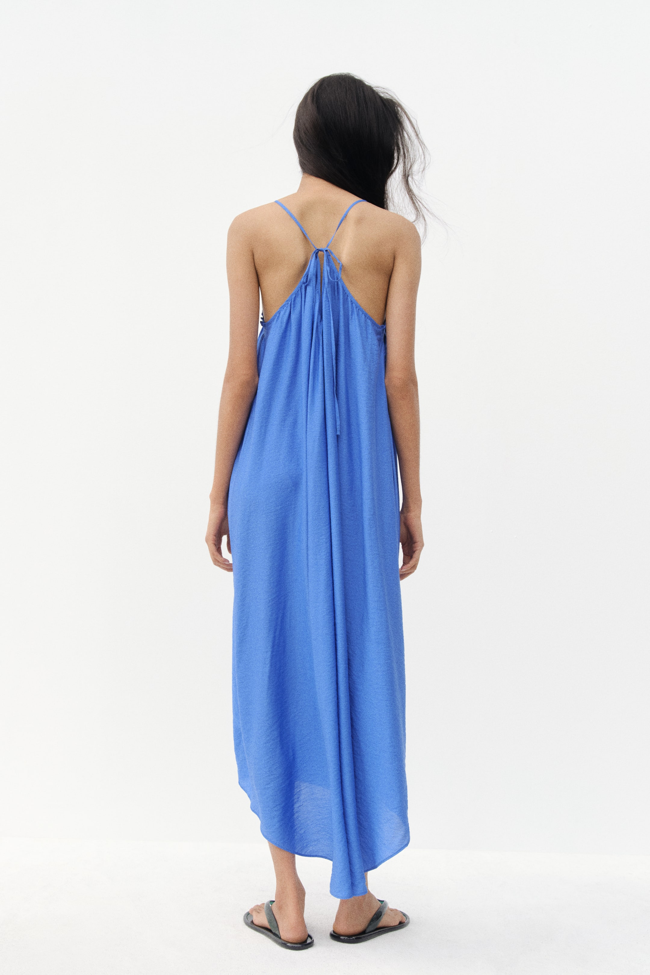 Женские платья H&M A-Line Low-Back Dress — фото 4