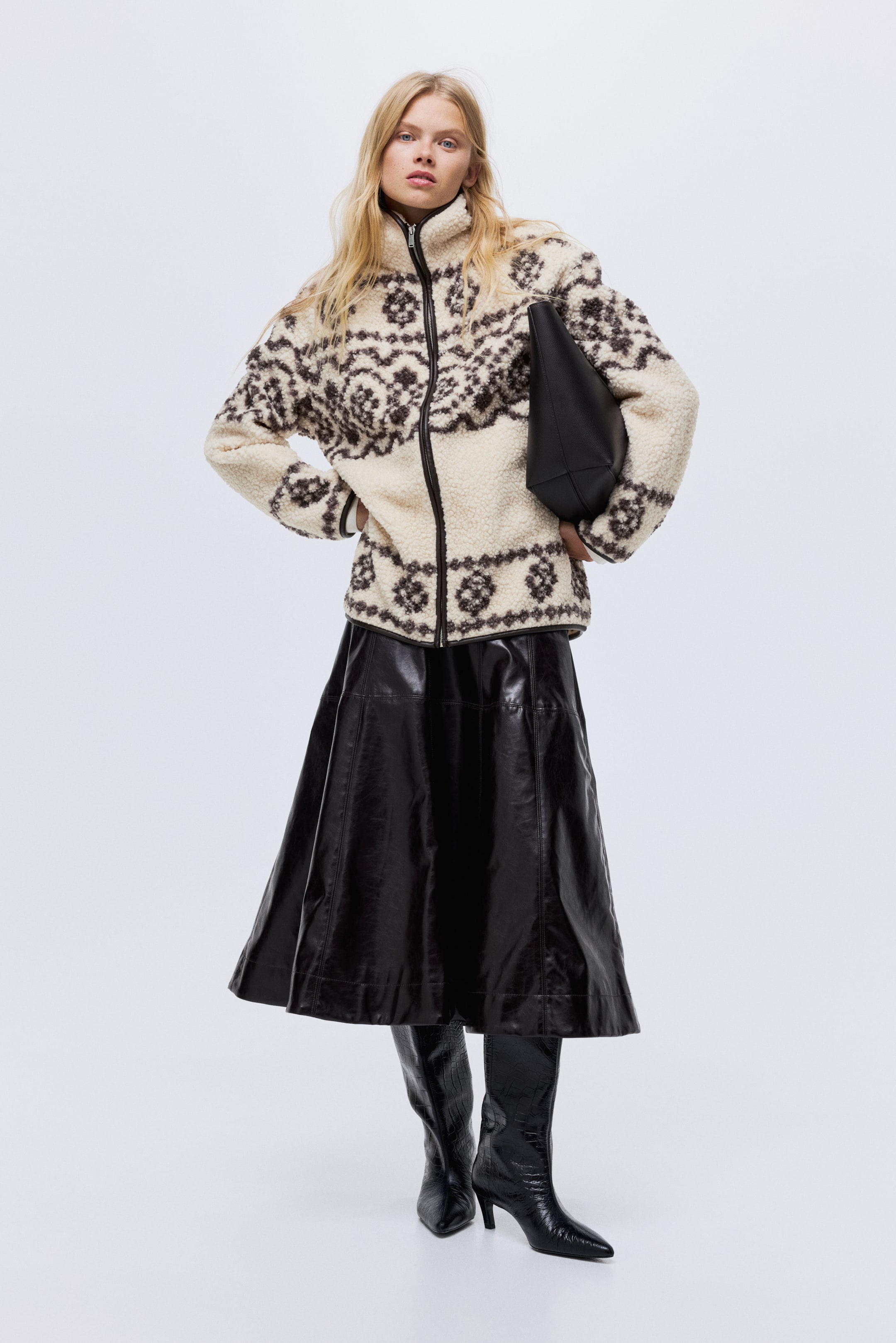 Agrandir l'image: Veste en tissu Teddy bear - Beige clair/motif | H&M CH 2