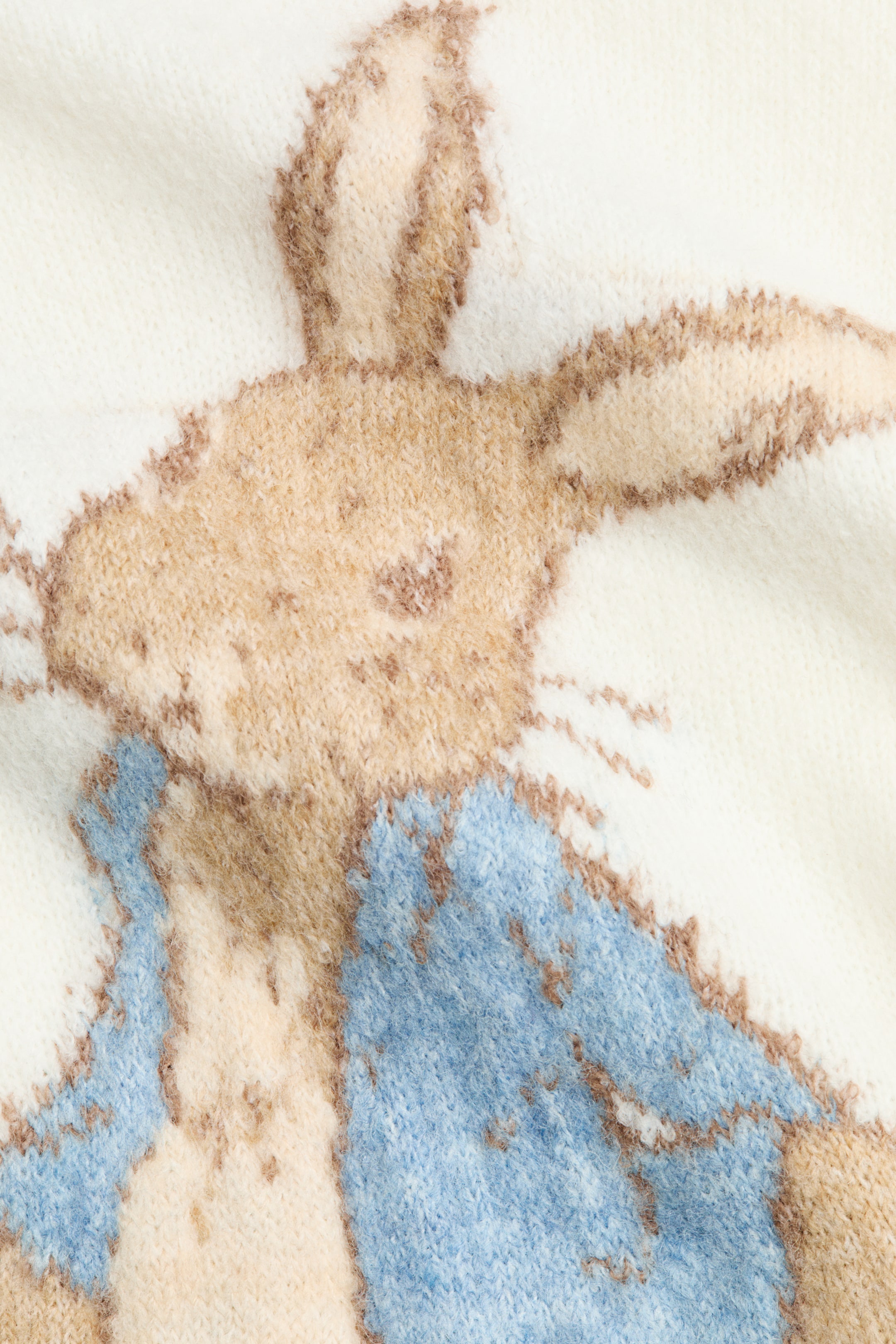 View larger image: Jacquard-knit jumper - White/Peter Rabbit - Ladies | H&M SG 2