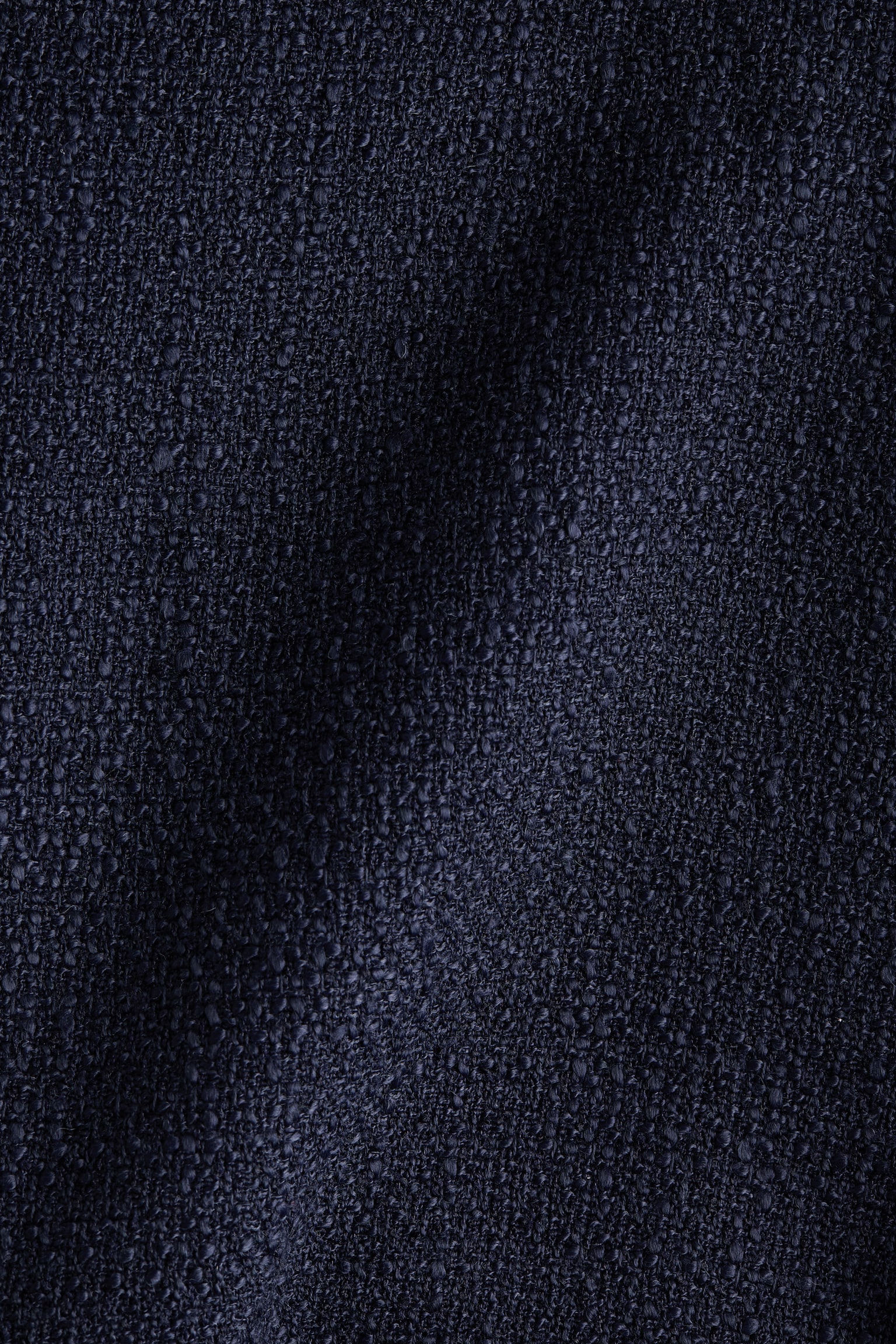 Vestido de bouclé - Azul marino/Beige claro - 2