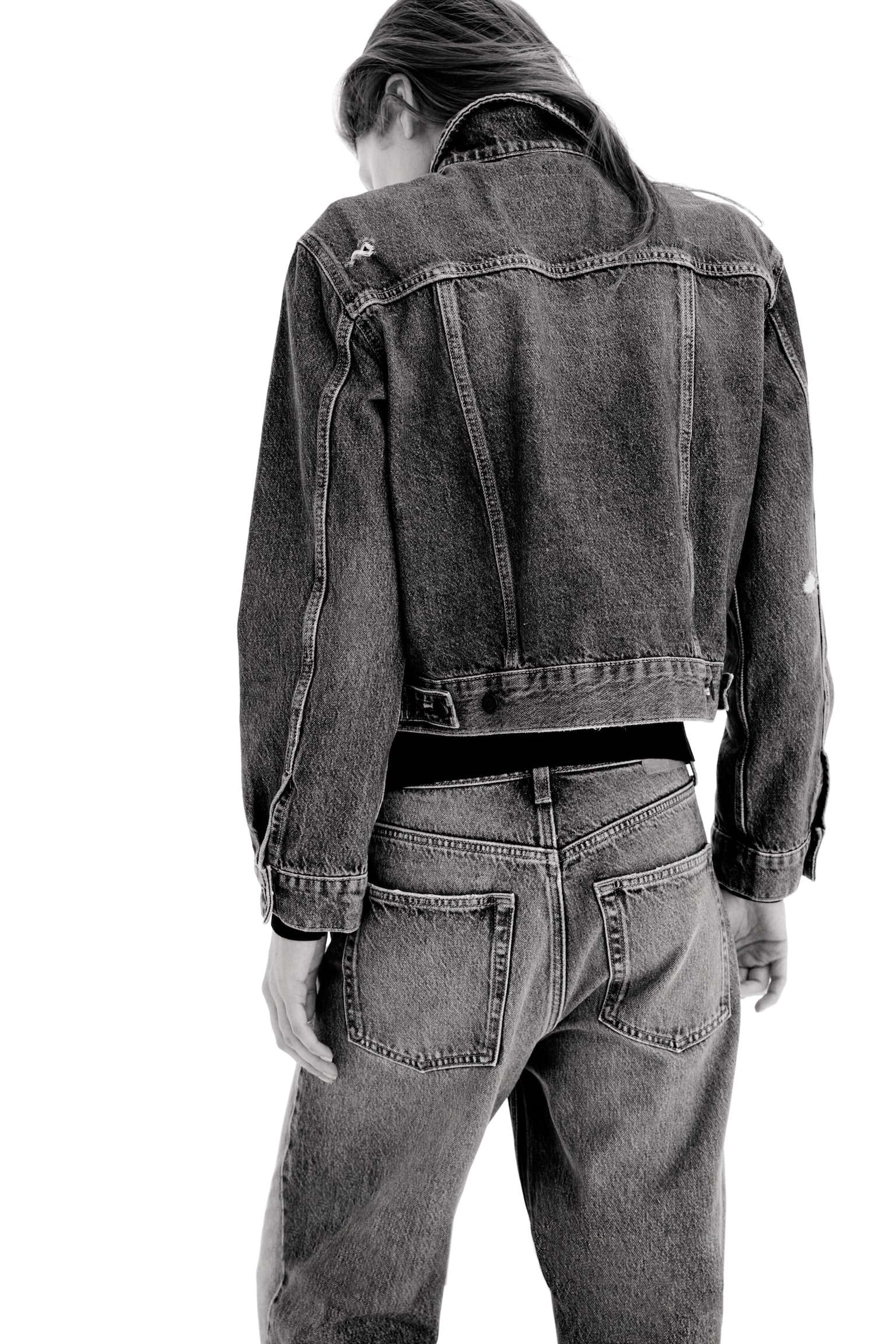 Wide High Waist Jeans - Bleu denim/Noir délavé/Gris denim/Bleu denim/Bleu denim foncé/Bleu denim marine/Blanc/Bleu denim foncé/Bleu denim foncé/Gris foncé/Bleu denim clair/Noir/Bleu denim/Blanc/Bleu denim clair - 3