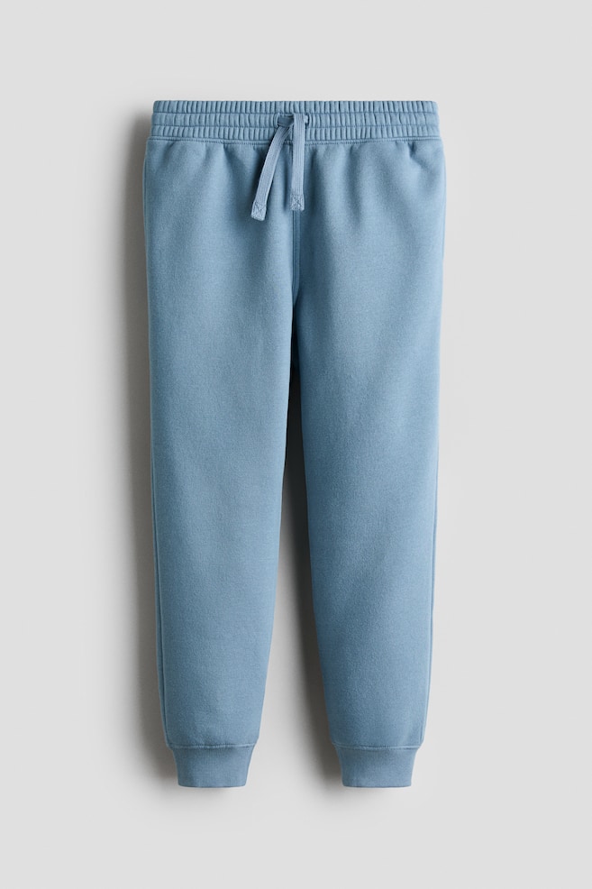 Brushed-Inside Joggers - Dusty blue/Black/Dark brown/Navy blue/Light gray melange/Red/Light khaki green/Light taupe - 1