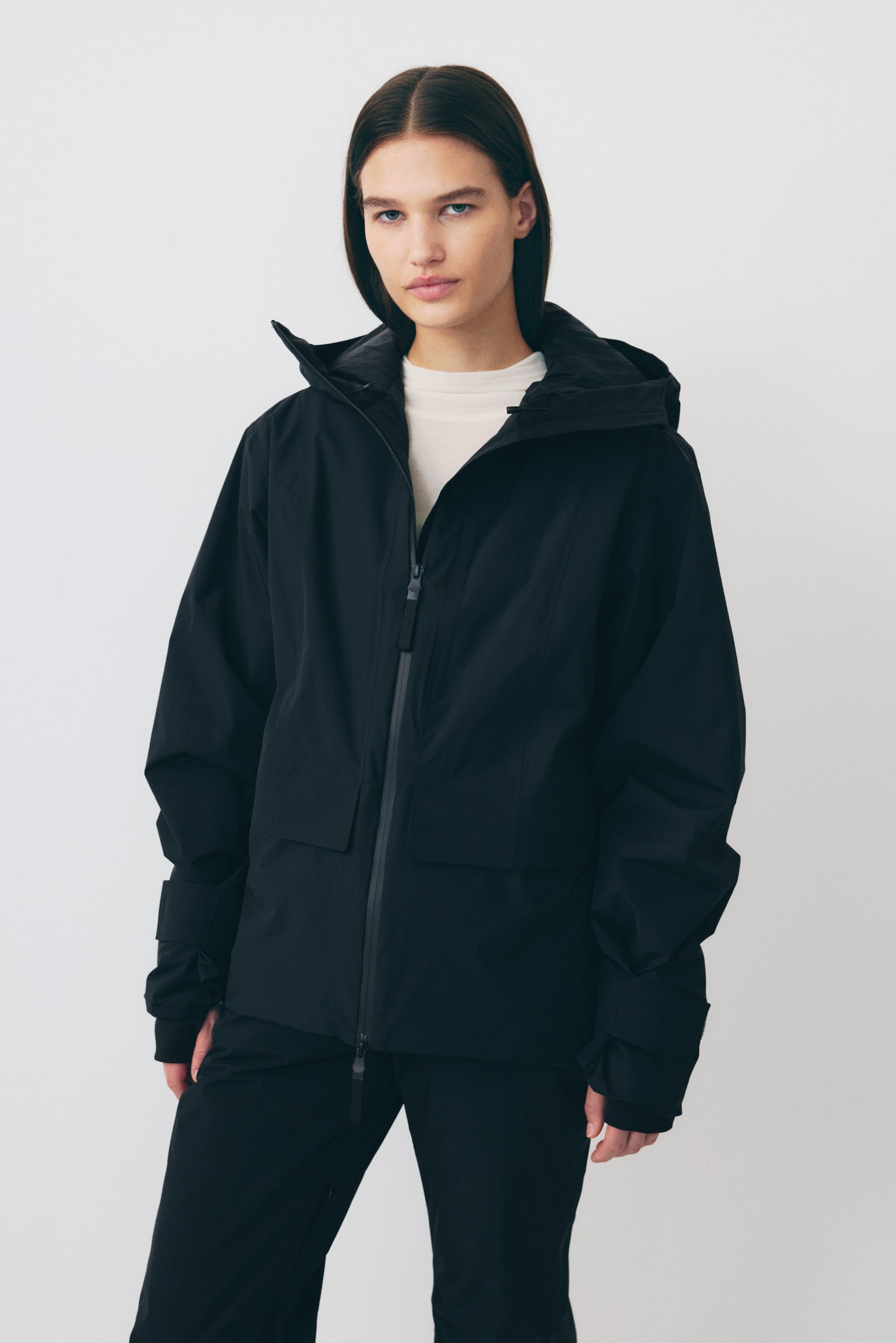 Insulated ski jacket with StormMove™ - Black/Red - 5