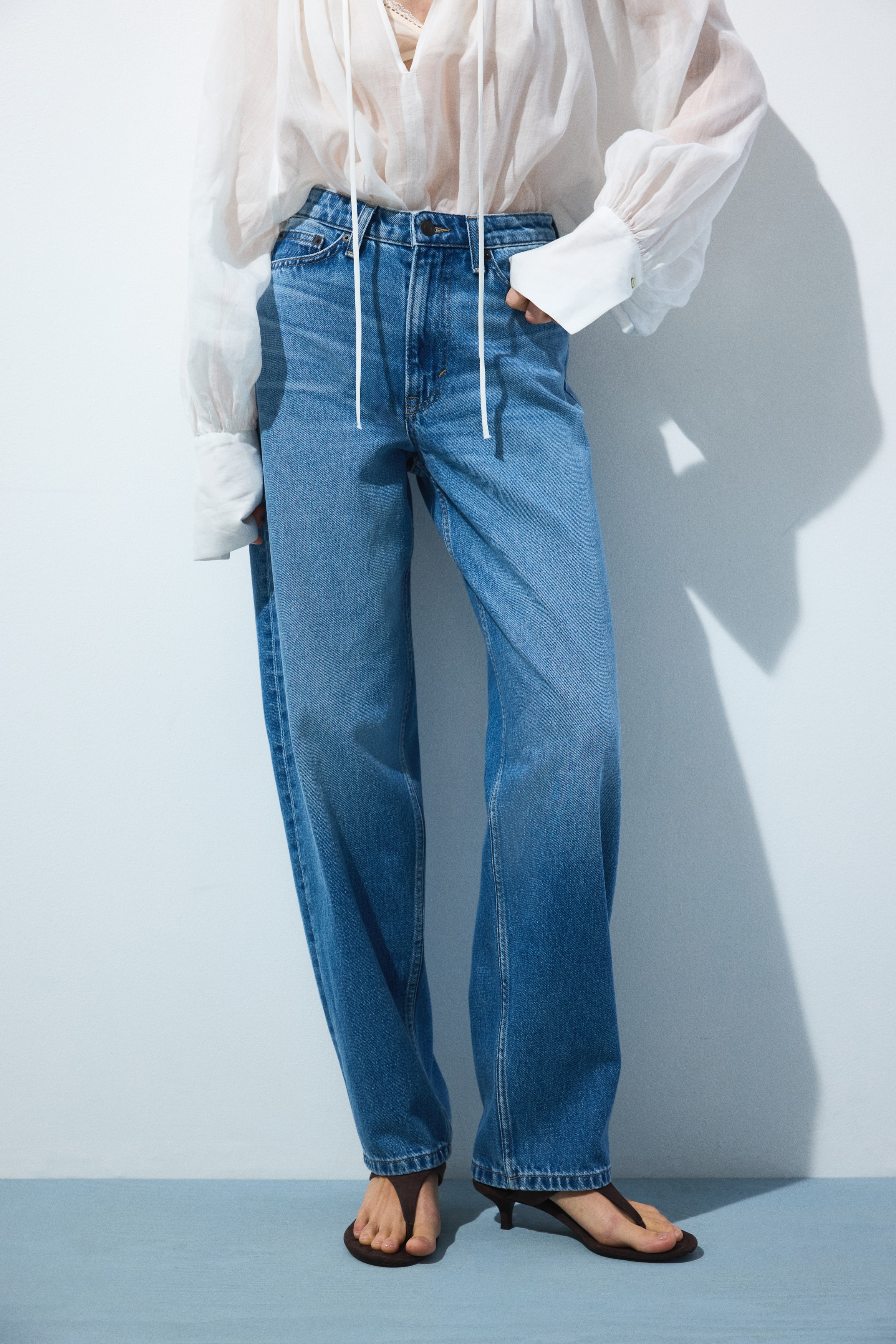 Kitten-Heeled Sandals from H&M - $29.99