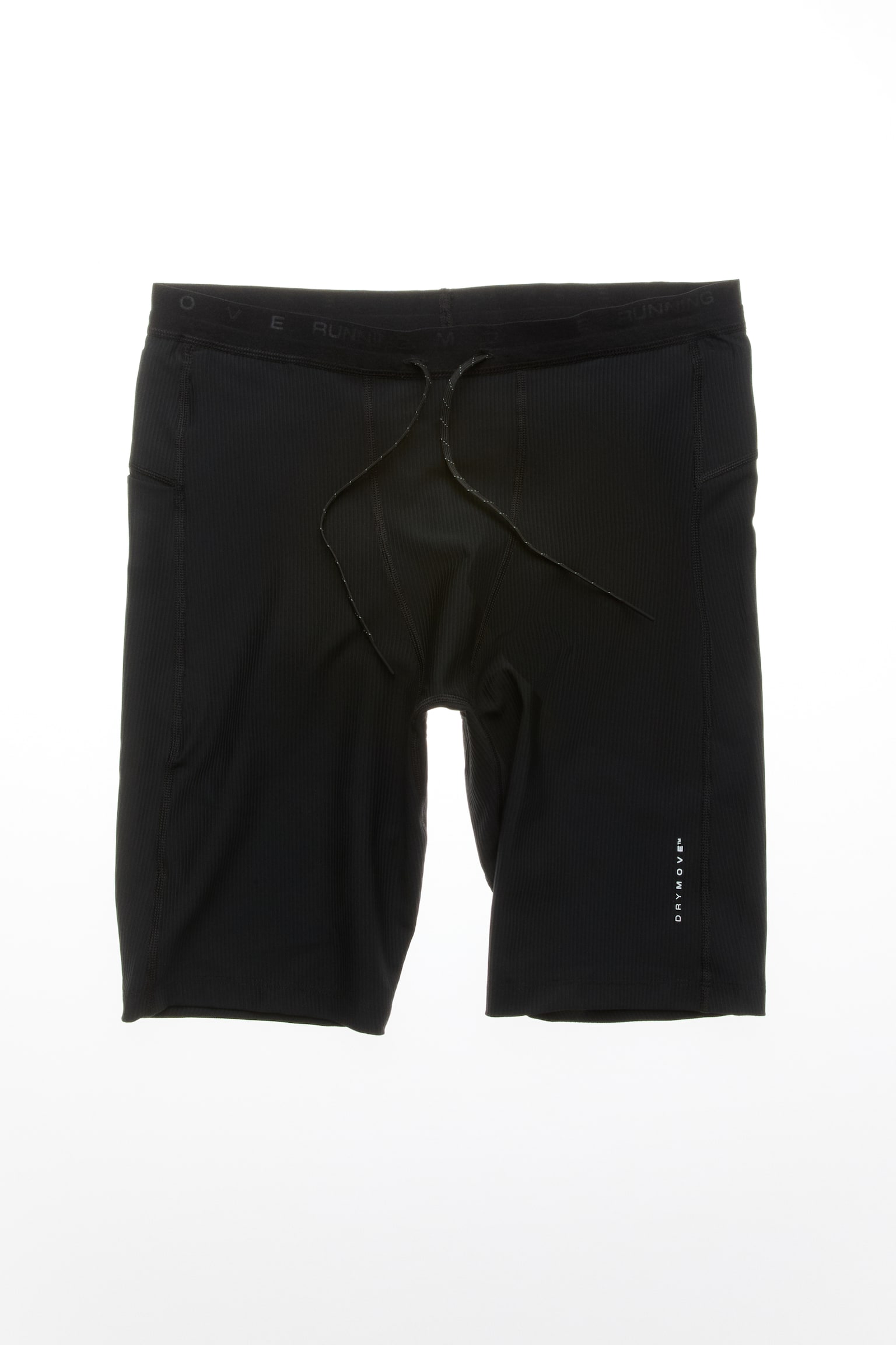H&M Move Мужские беговые тайтсы H&M Quick Dry, укороченные, цвет: Чёрный — фото 4