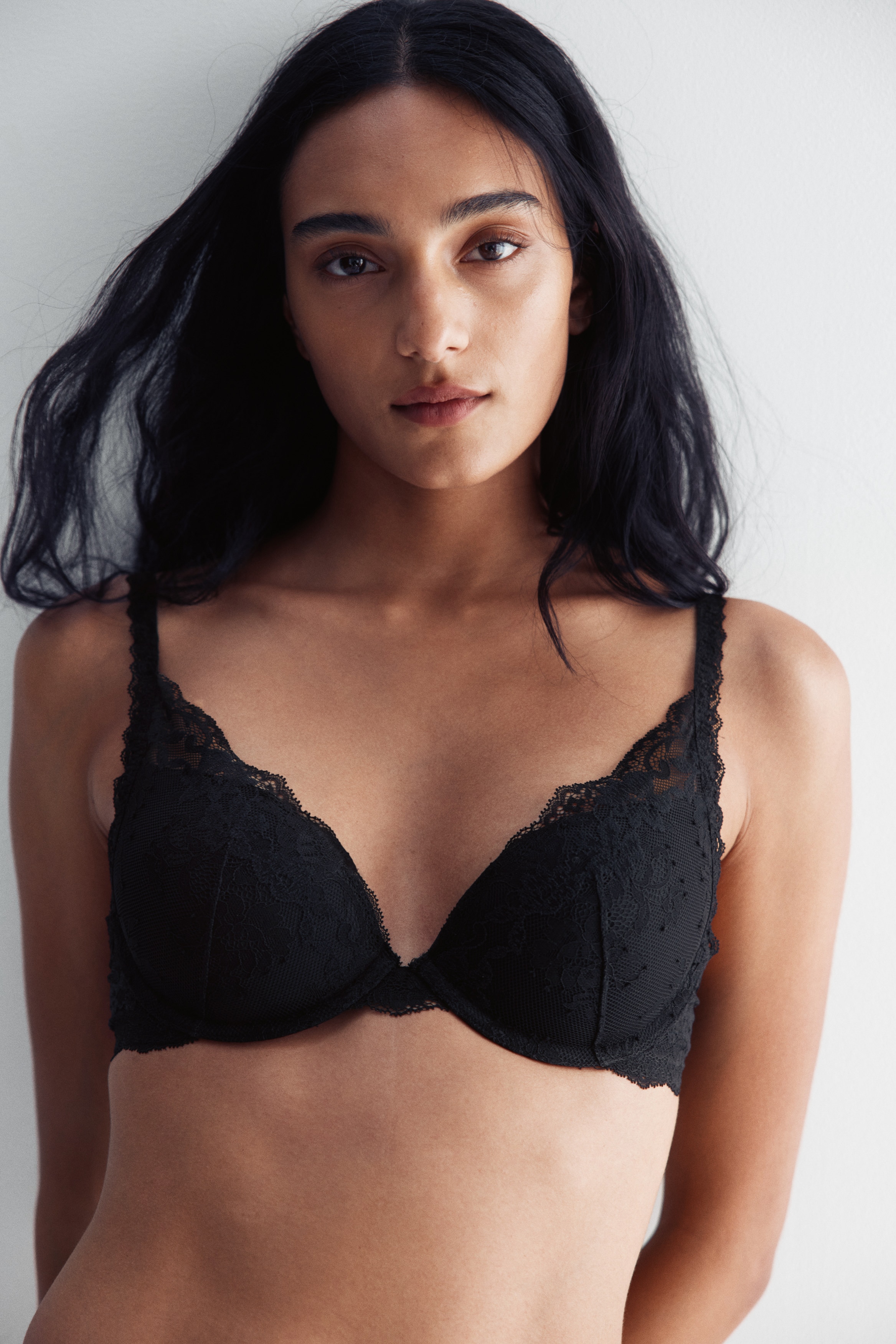 Lace super push-up bra