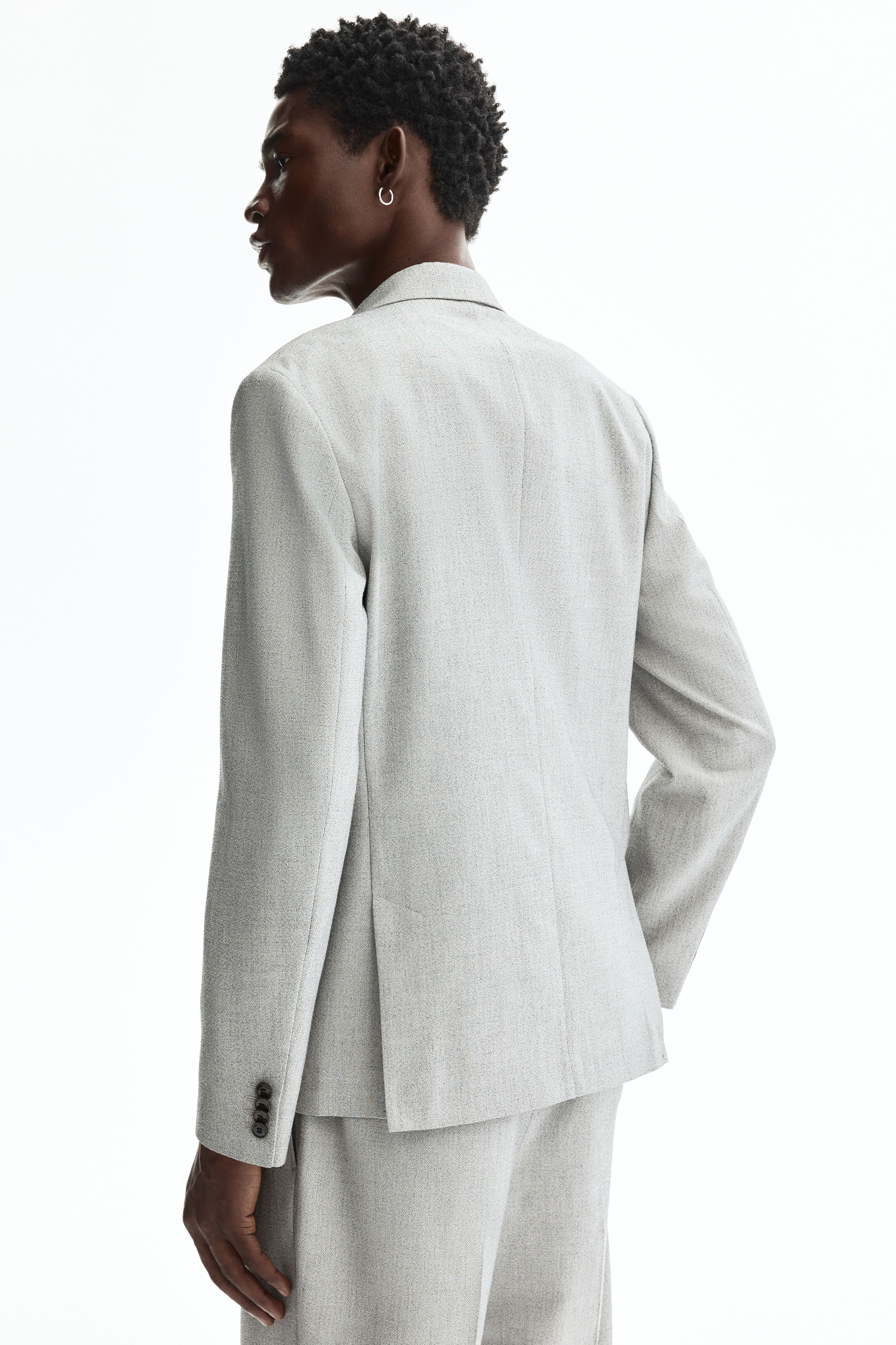 Regular-Fit Double-Breasted Jacket
