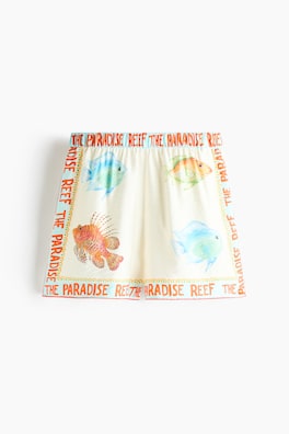 Mönstrade shorts