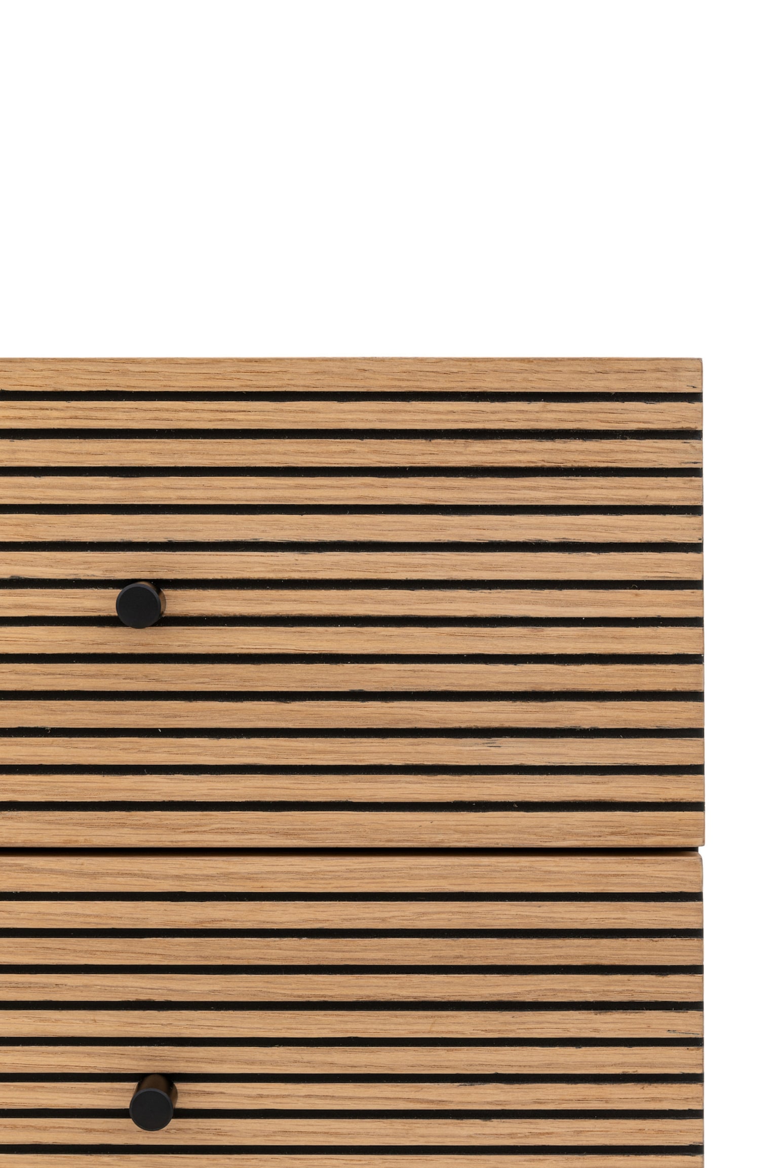 3 Drawer Linear Chest Of Drawers - Black - 5