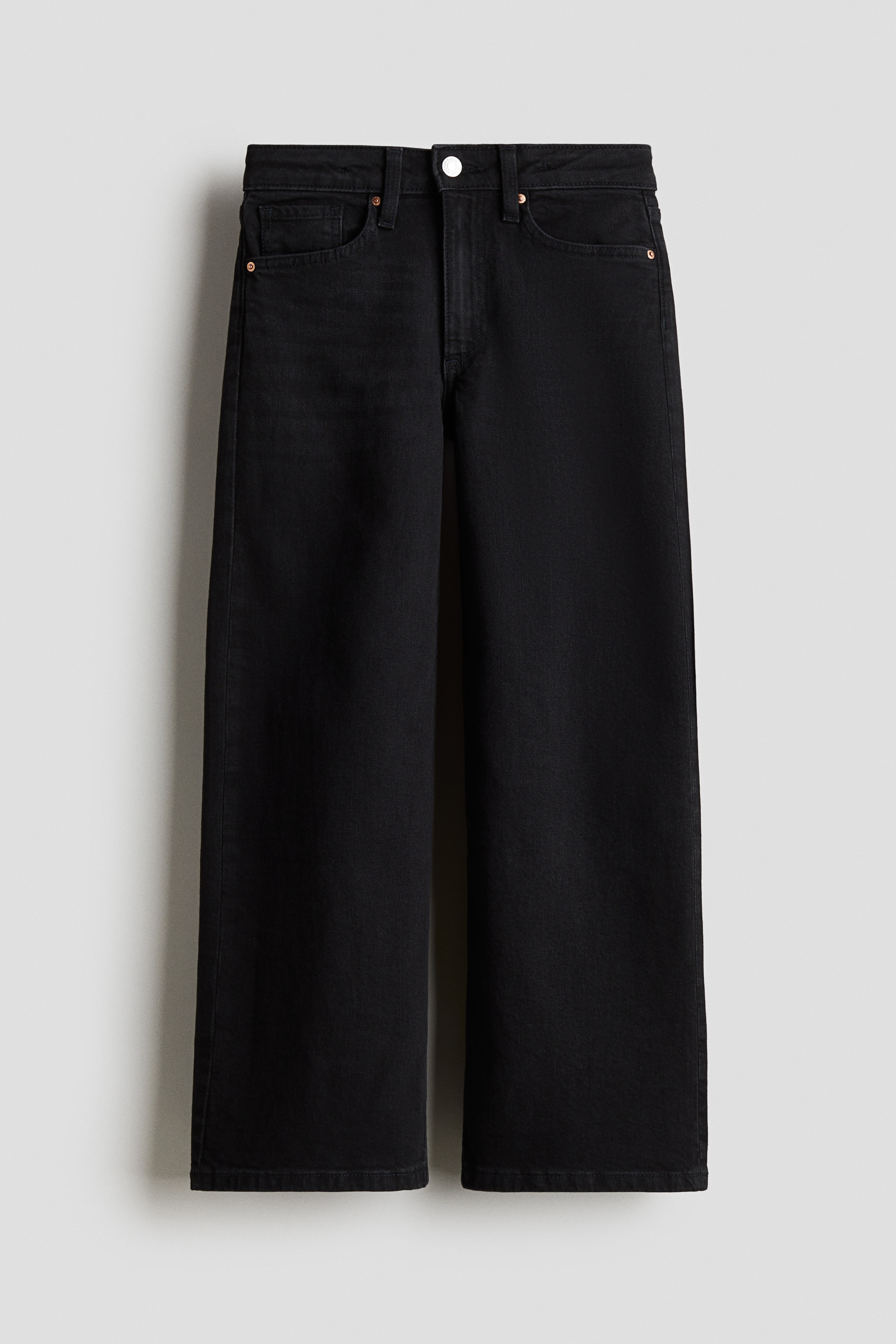 Wide Leg Jeans - Sort/Lys denimblå/Sort/Lys denimgrå/Denimgrå/Denimblå/Lys denimgrå
