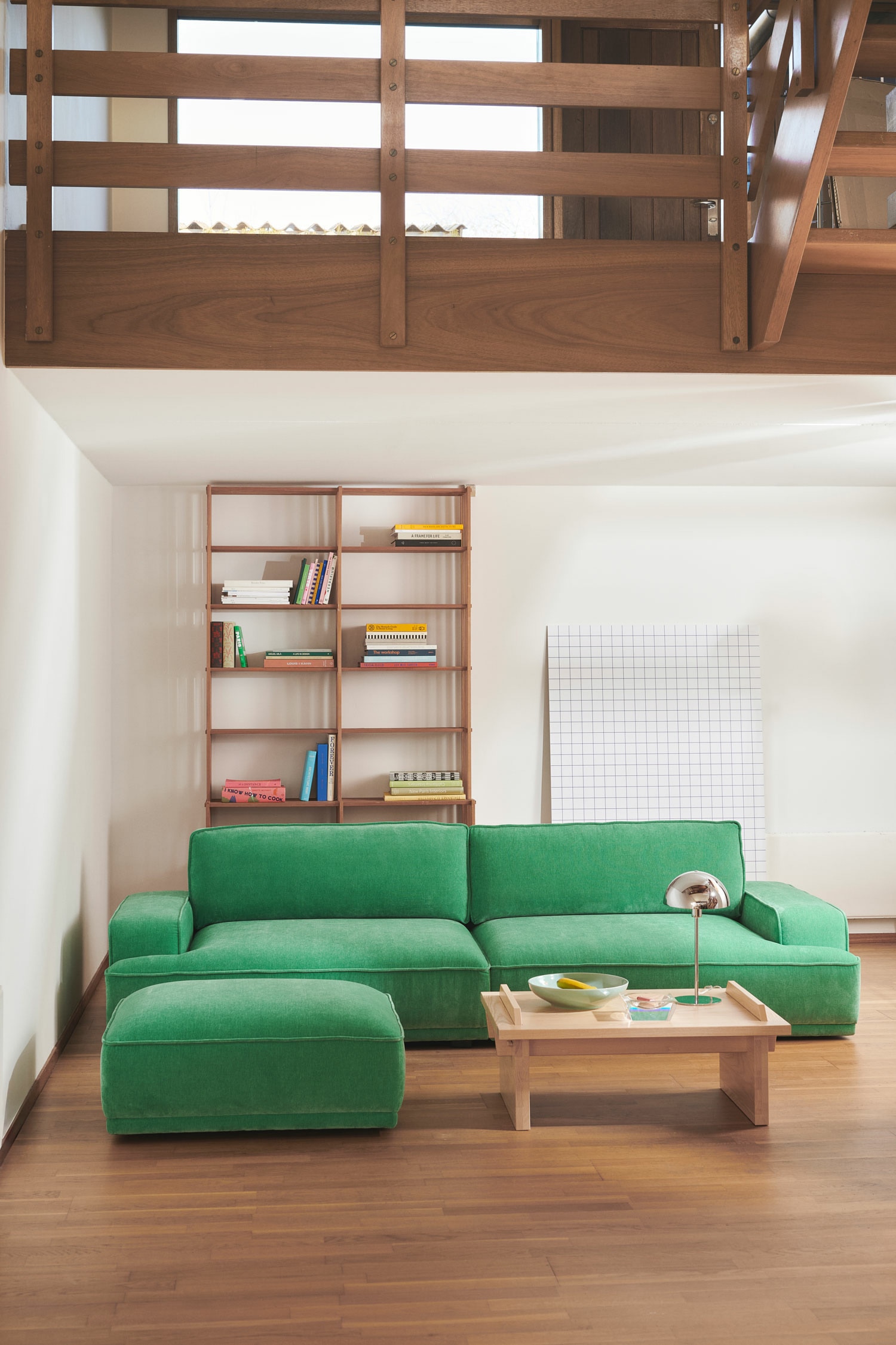 Leonora 3-zitsbank - Moss Grass Green