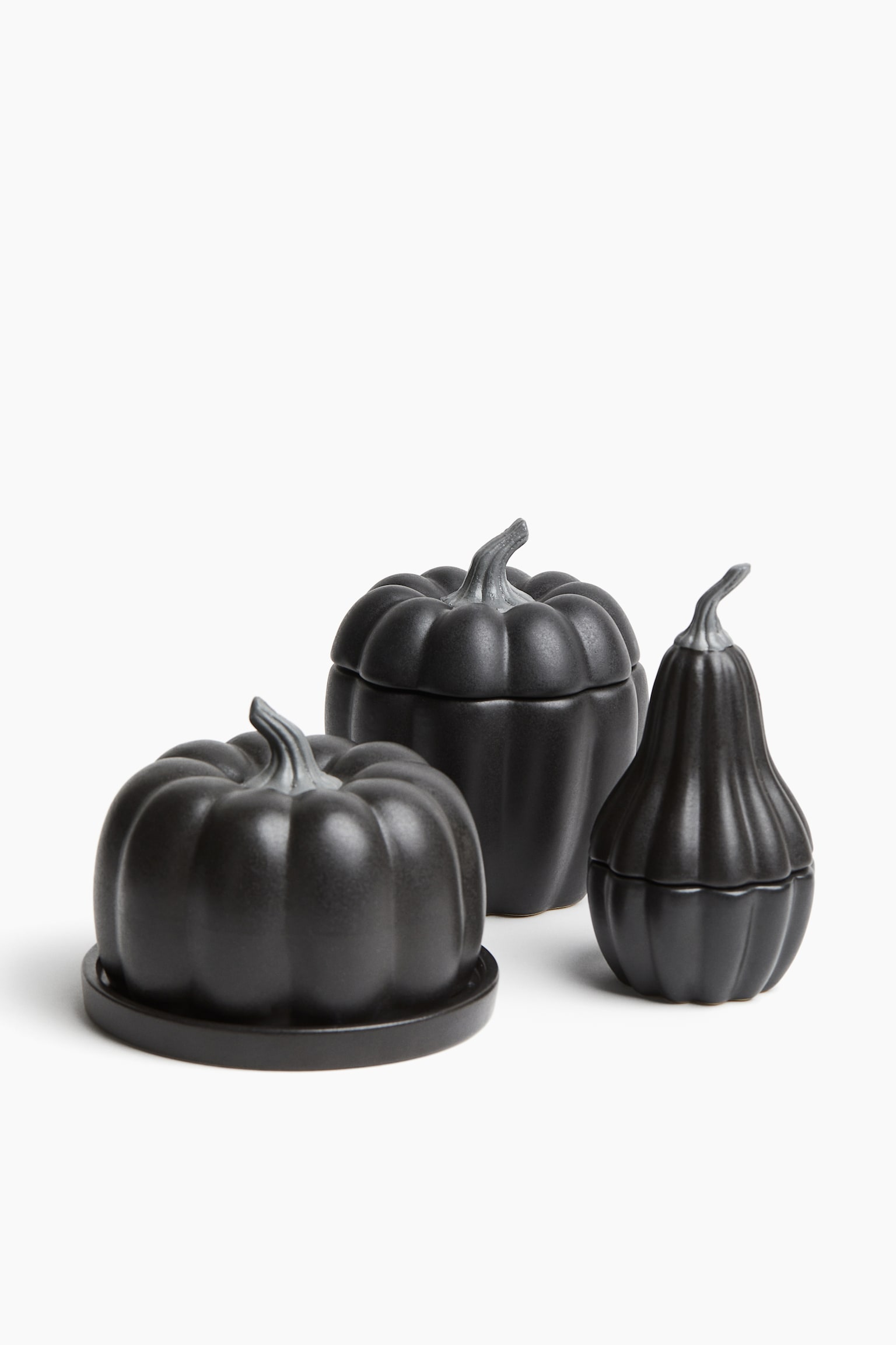 Stoneware box - Black - 3