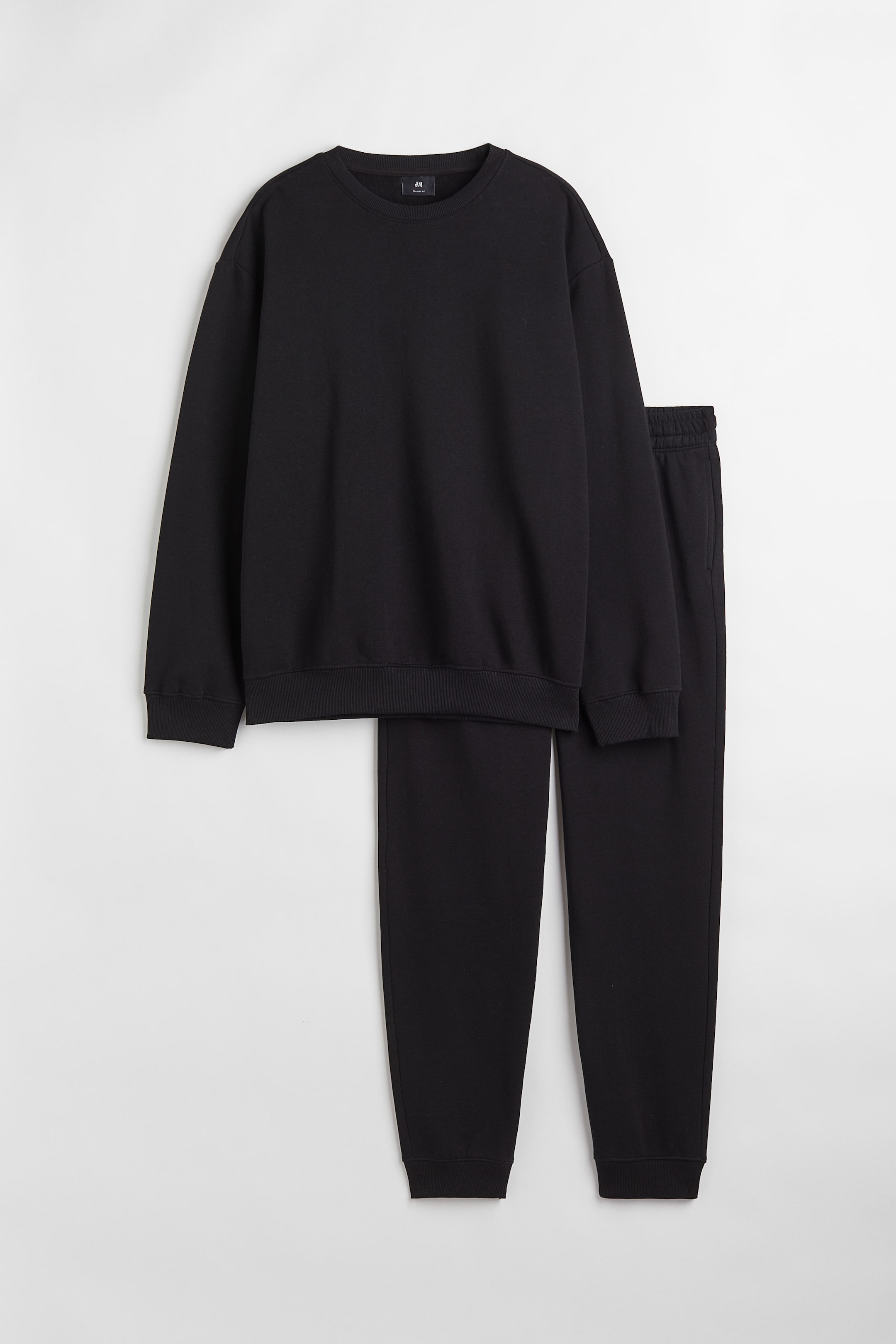 View larger image: Relaxed Fit 2-piece set - Black - Men | H&M PH 1