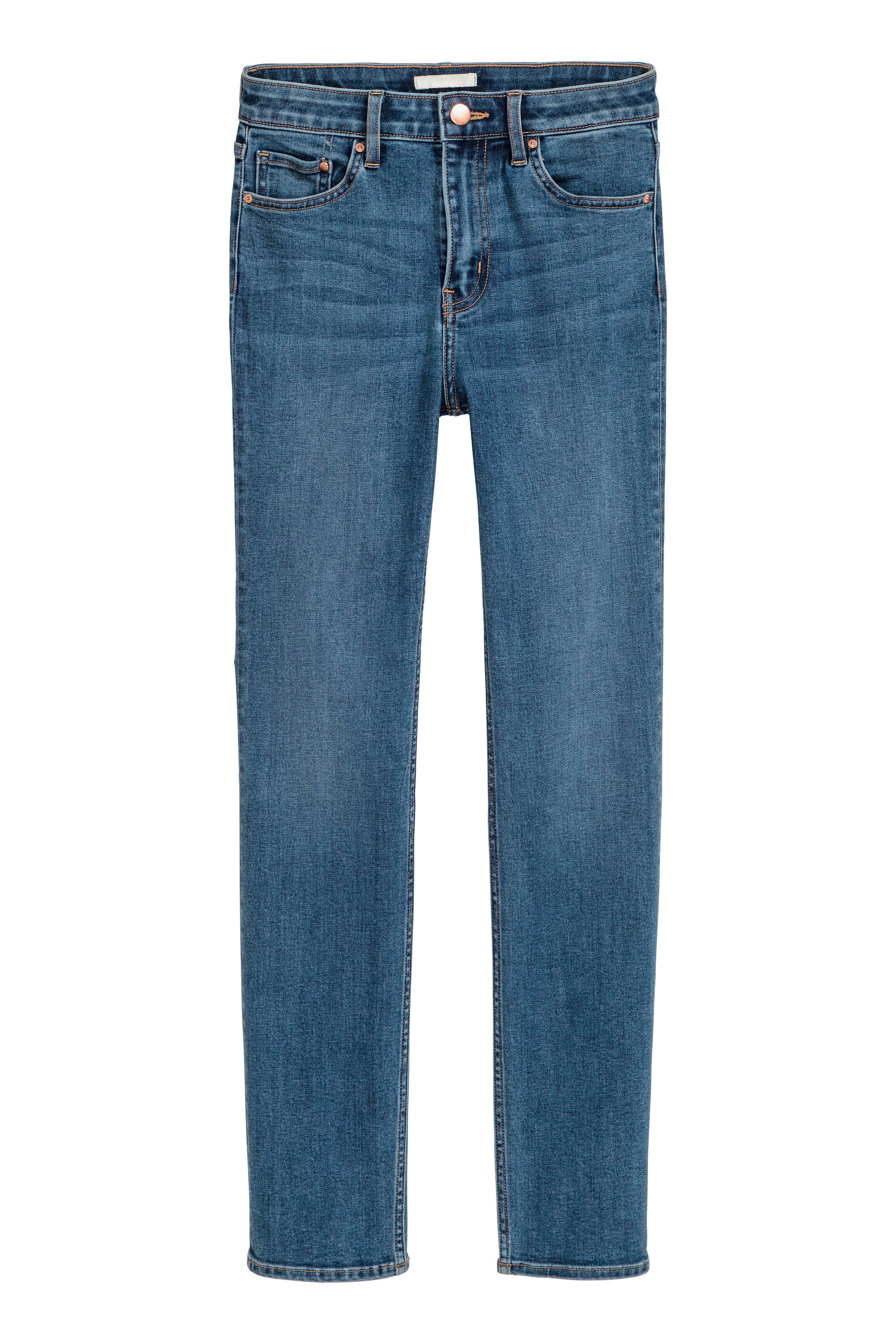 View larger image: Ankle-length stretch trousers - Denim blue - Ladies | H&M GB 1