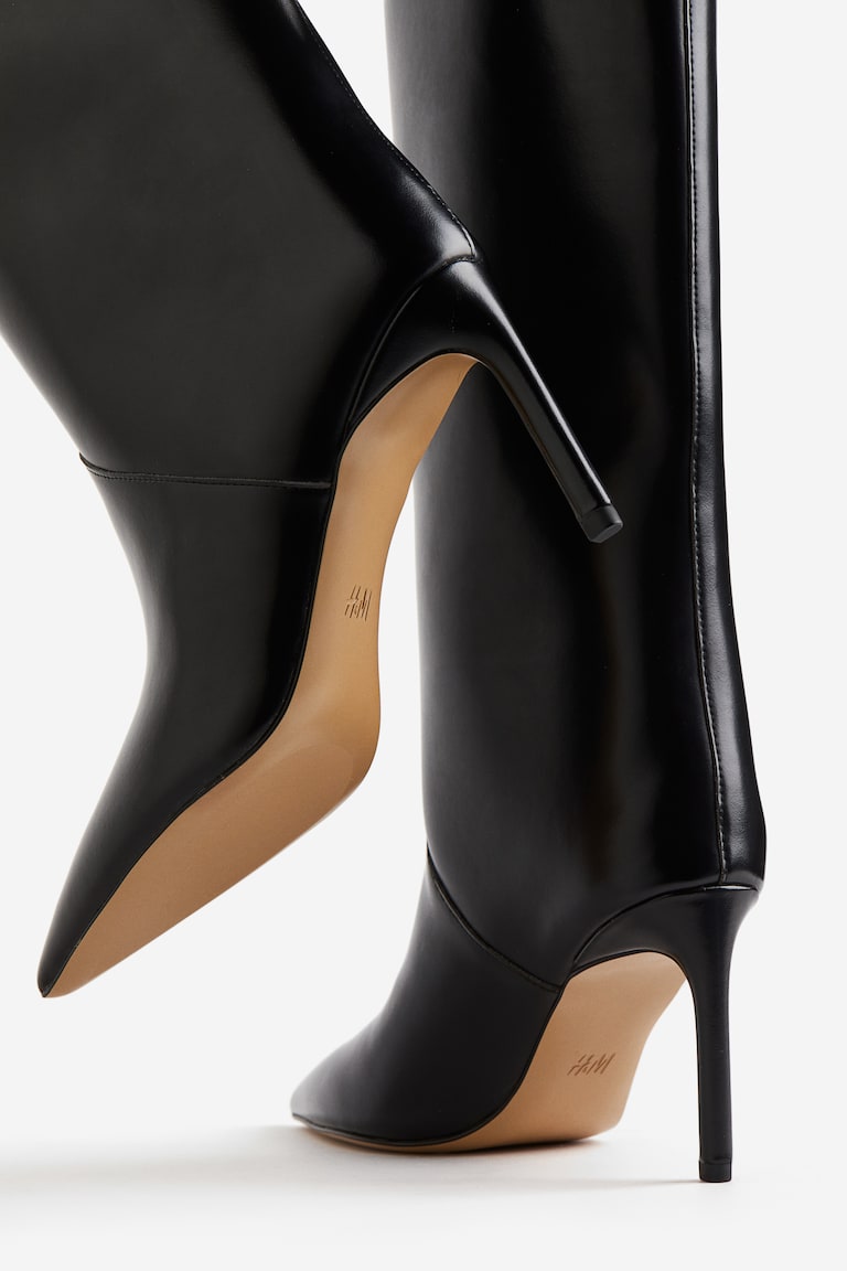 Leather Talon H&m H&m Store Bottine A Talon H&m