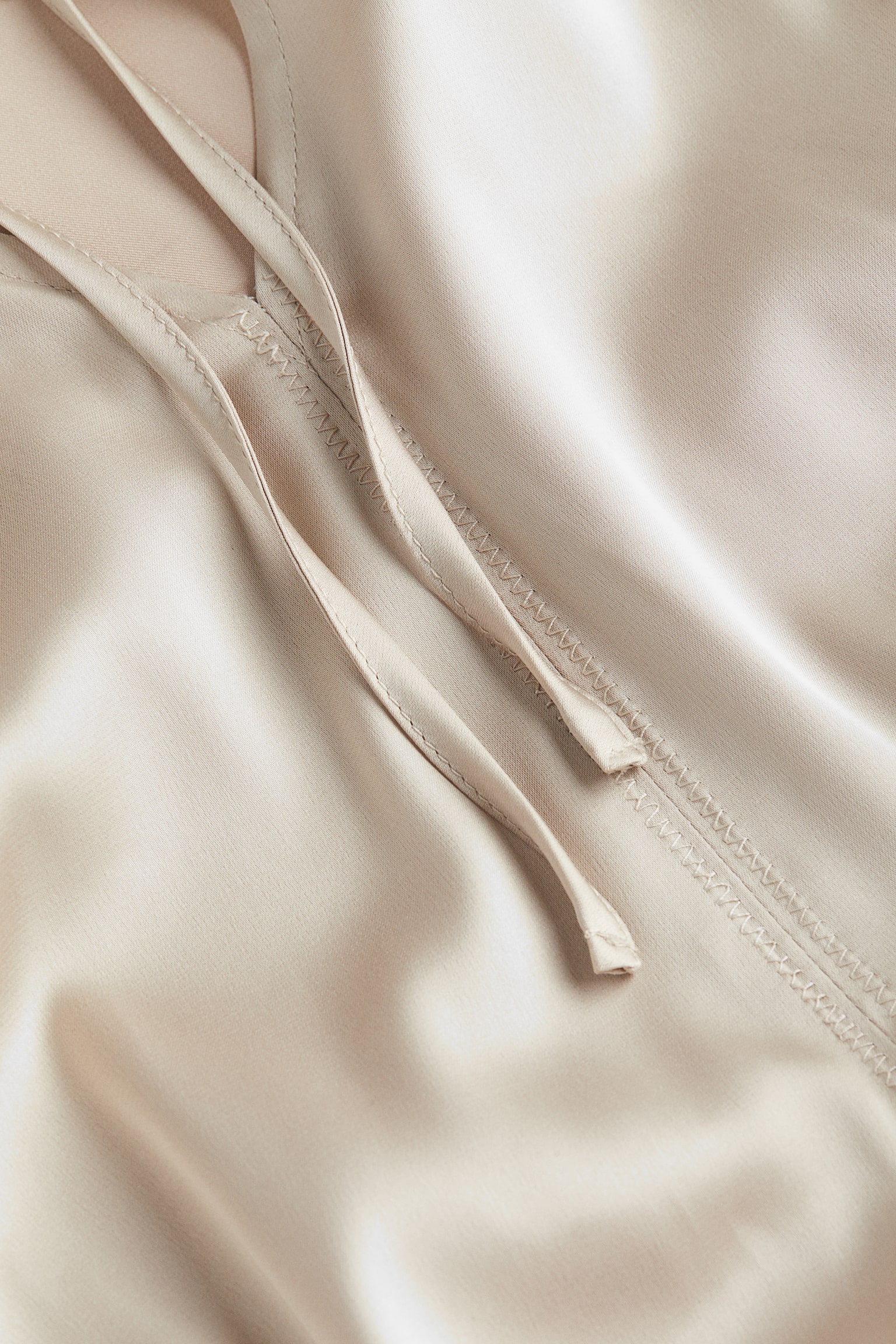 Satin nightslip - Beige - 2