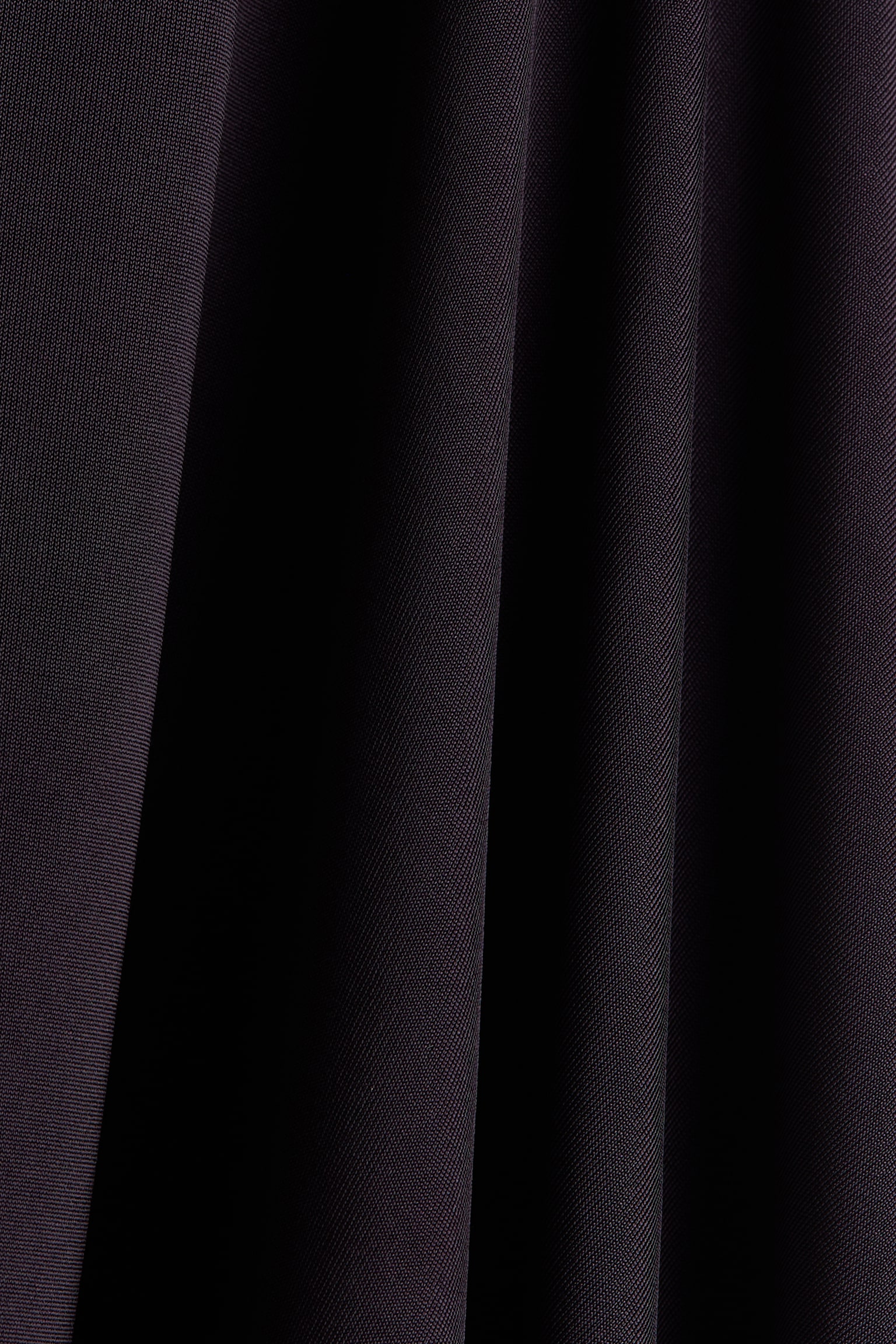 Asimetrik Jarse Üst - Koyu mor - 2