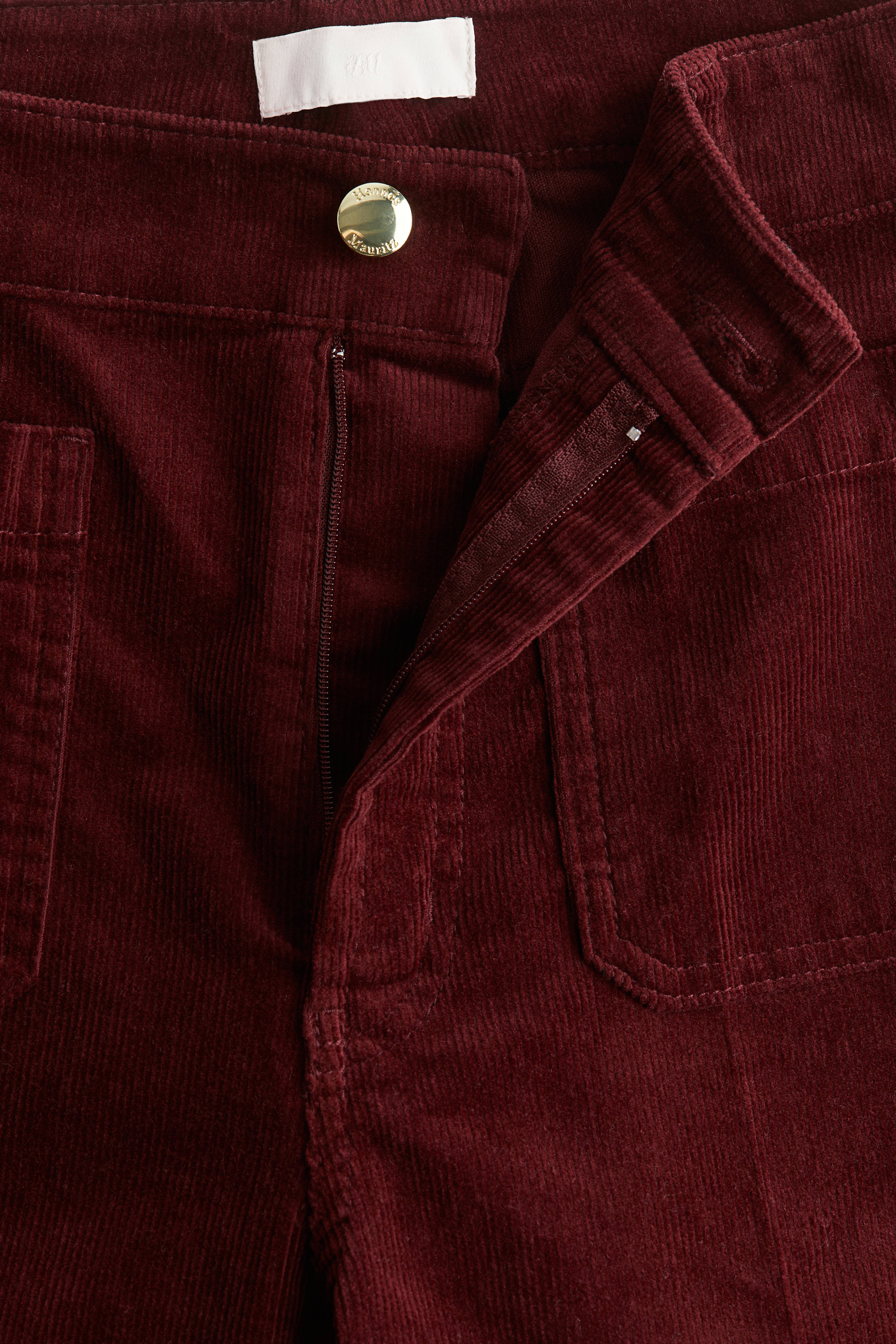 Flared Corduroy Pants