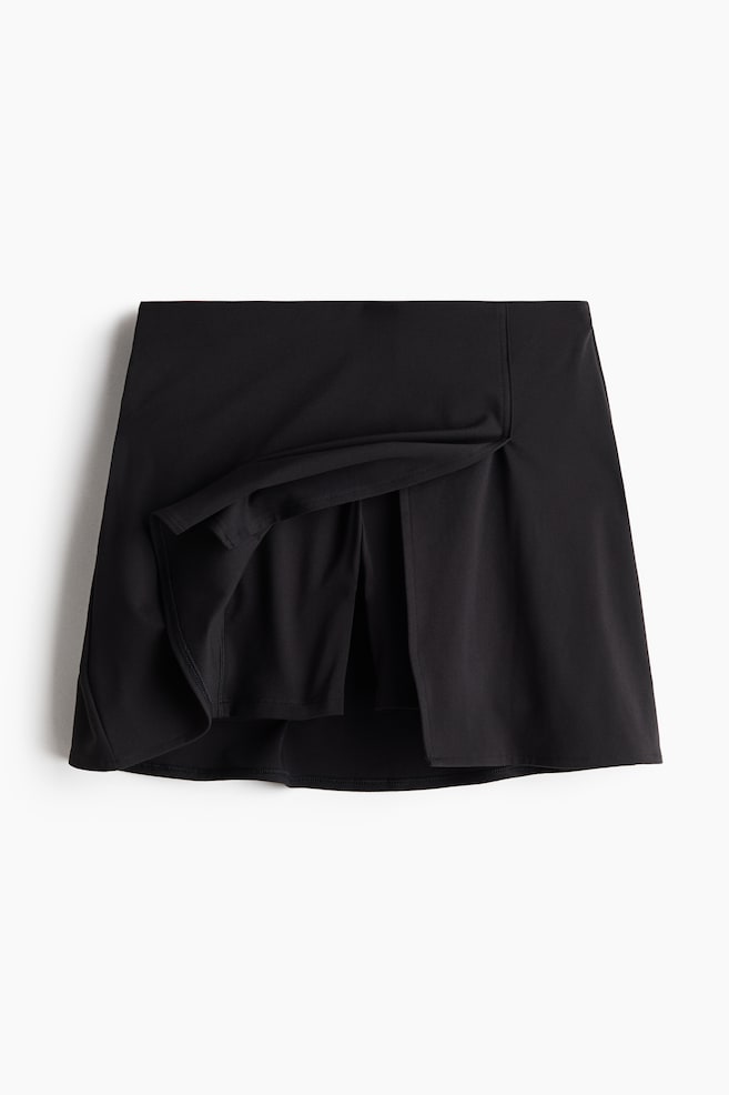 Tennisrock mit SoftMove™-Schwarz - 3