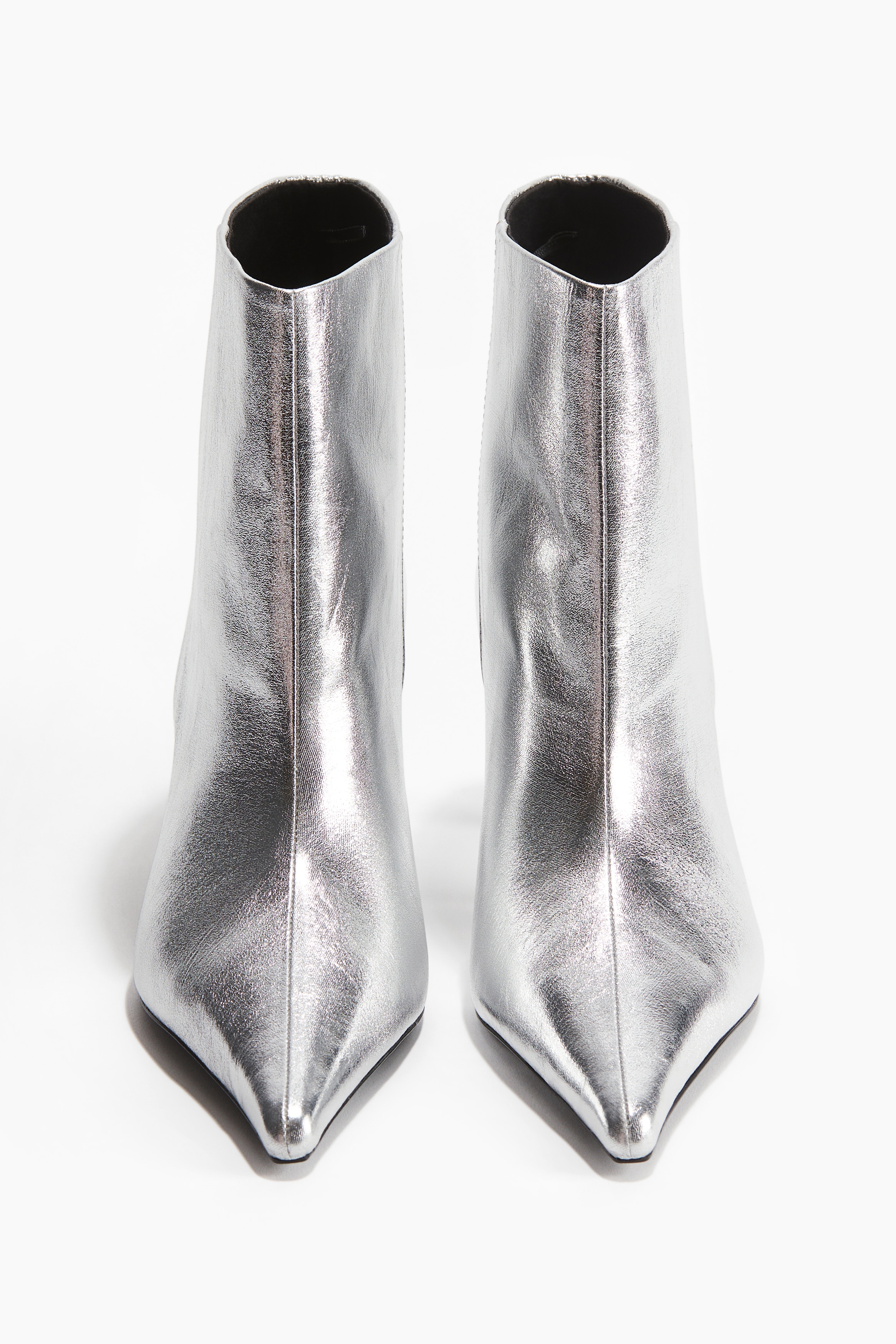 ヒールブーツ - シルバーカラー - レディース | H&M JP