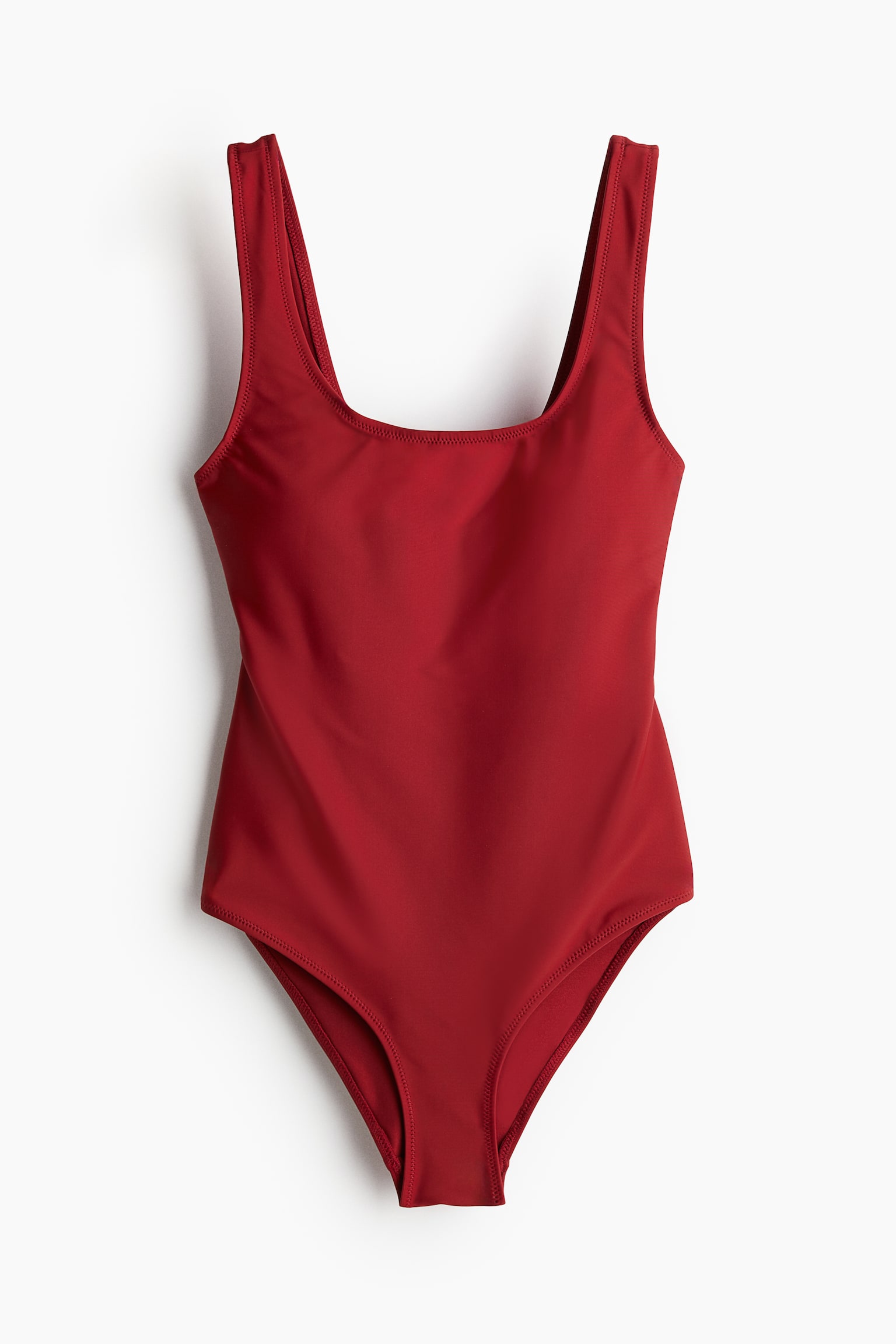 Firm Shape Swimsuit - Dark red/Dusty blue/Black - 2