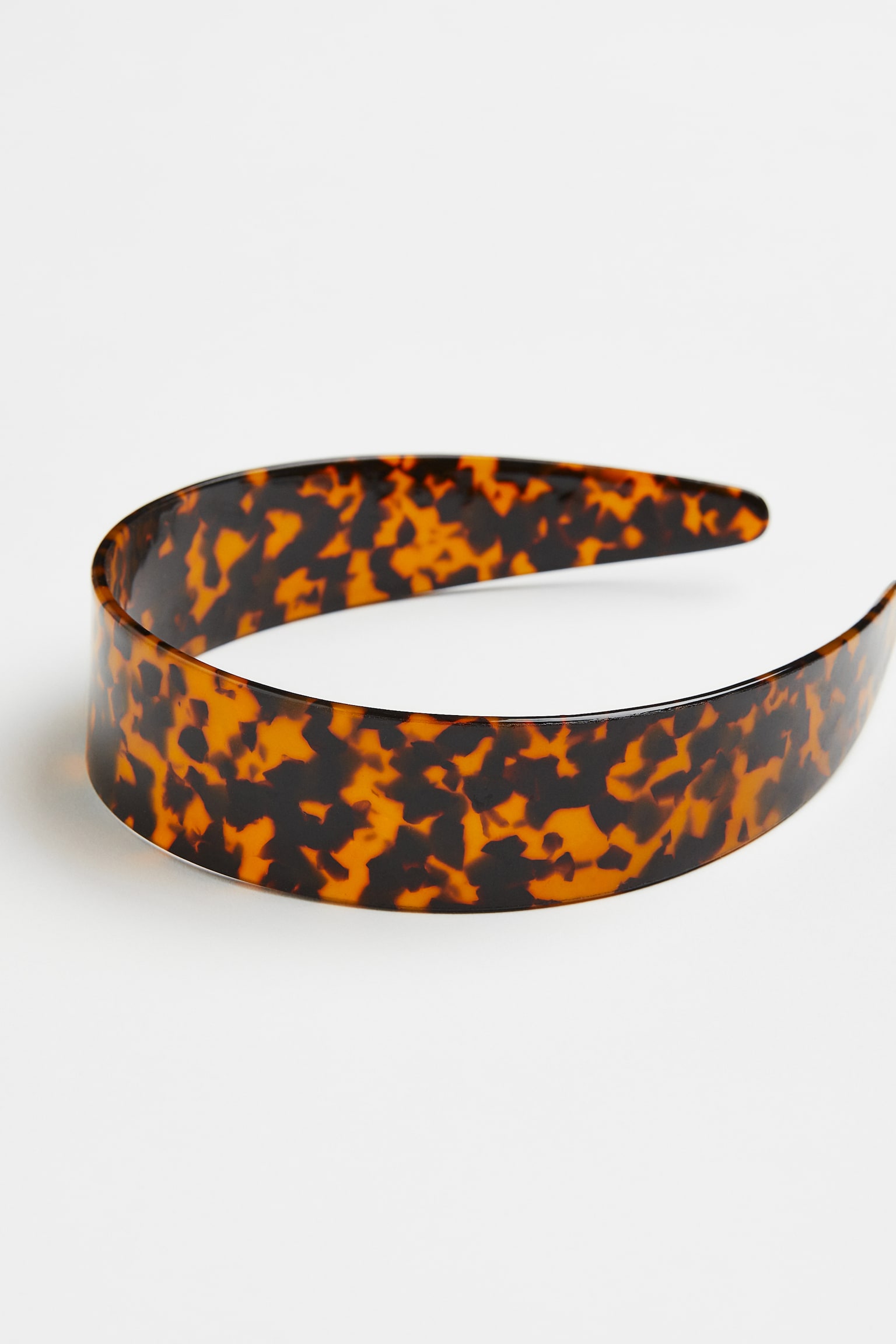 Alice band - Brown/Tortoiseshell-patterned - 1