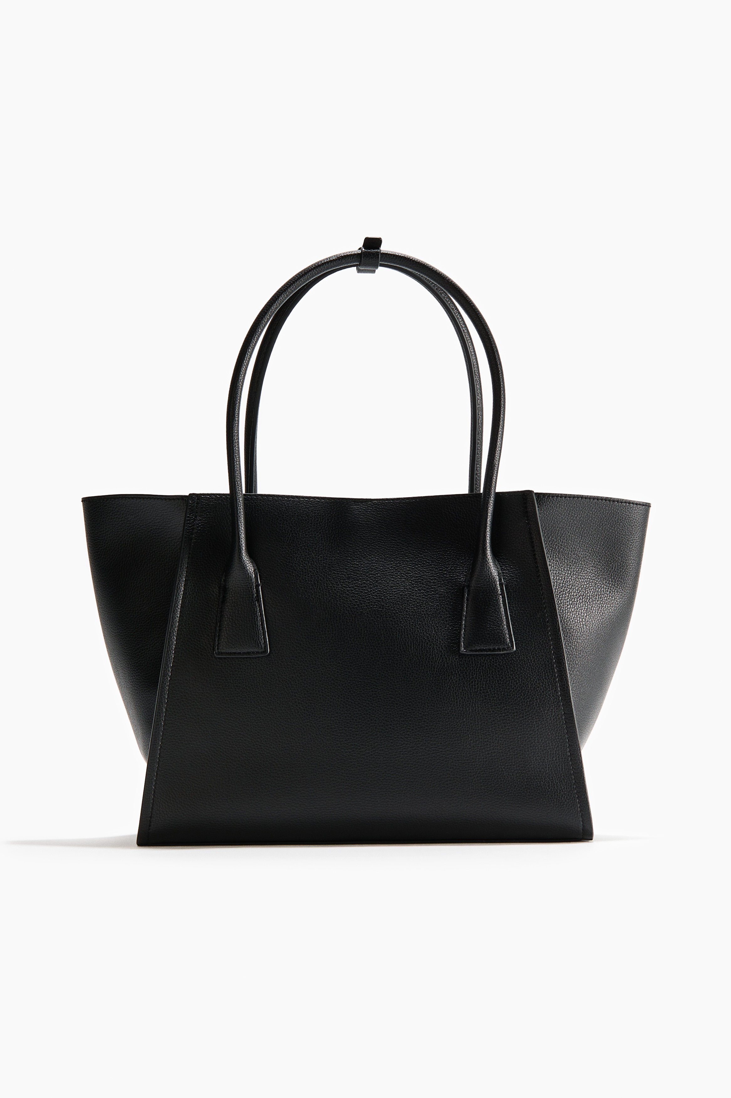 Bolso shopper - Negro/Beige