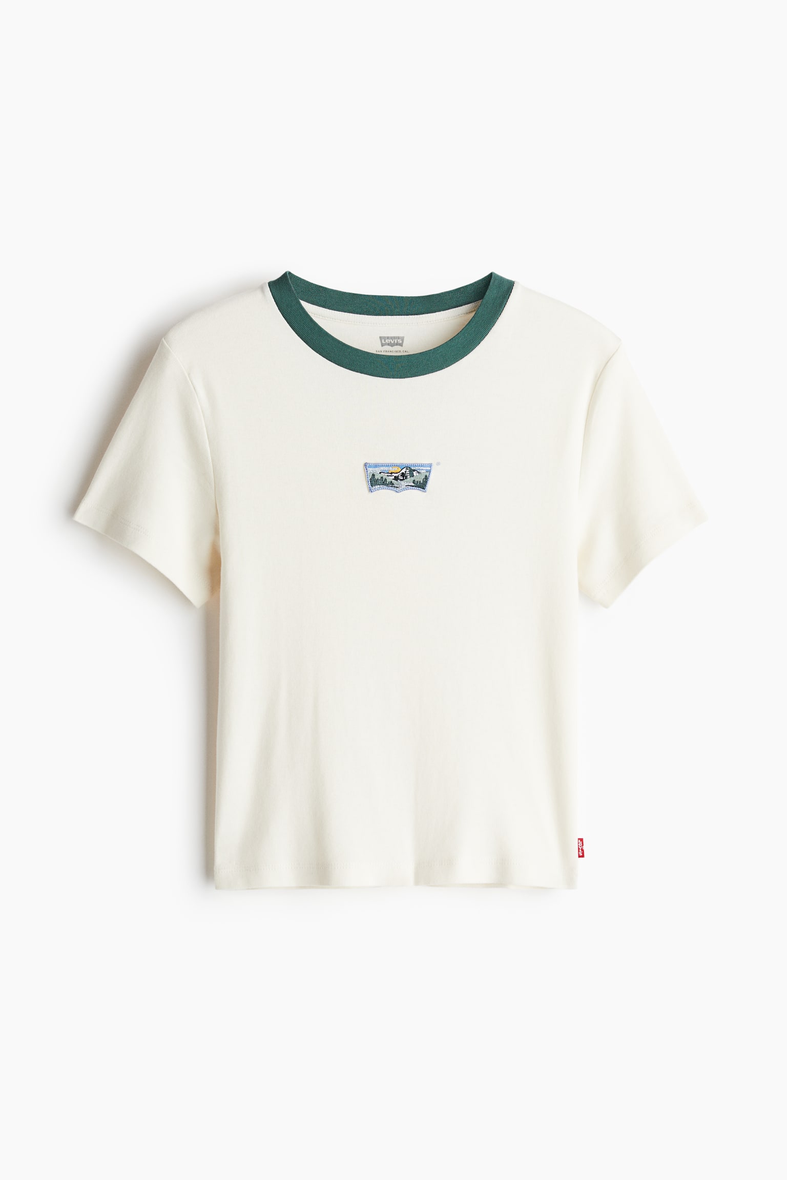 Gr Essential Sporty Tee - Mini Scenic Bw Patch Egret