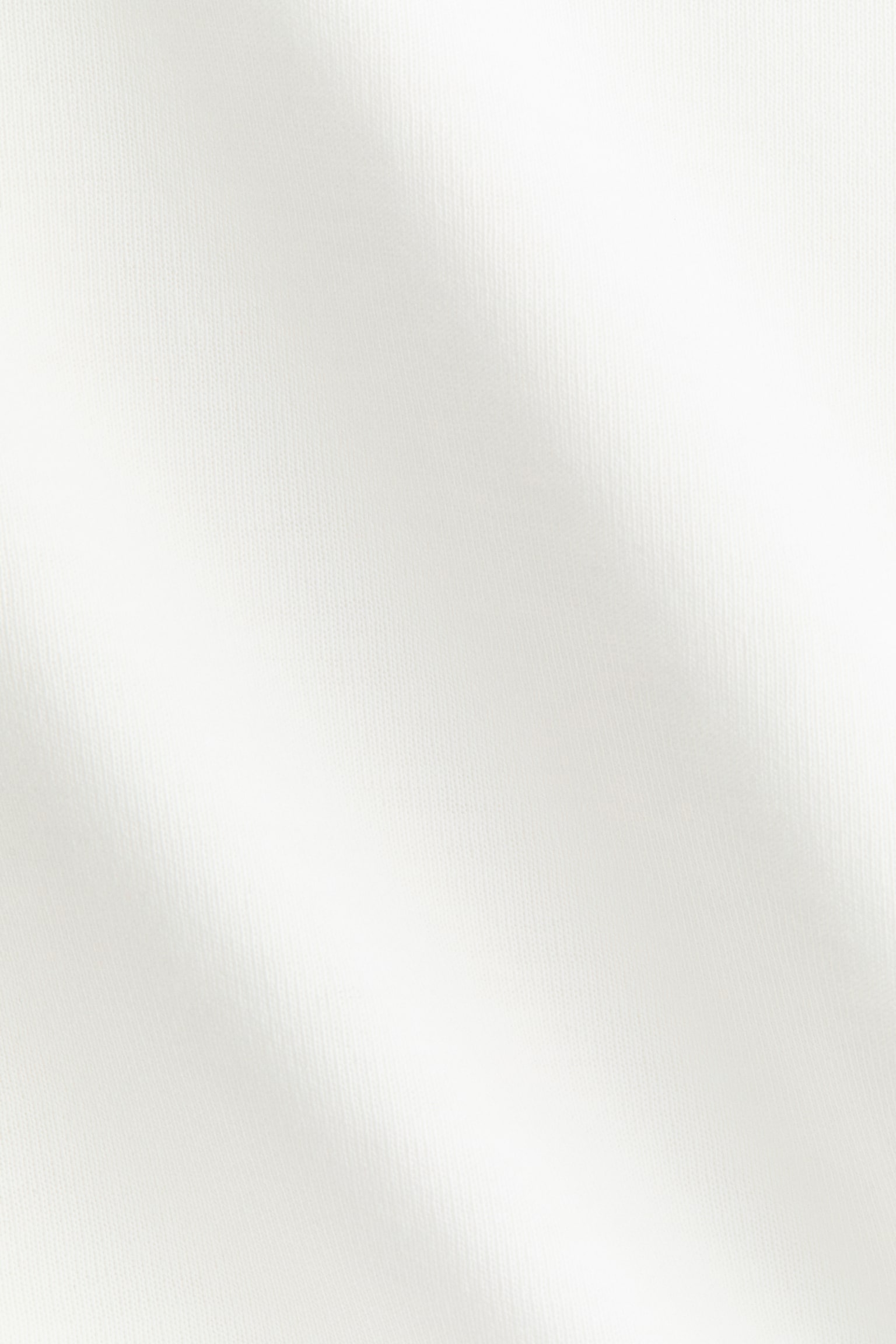 Top court en interlock - Blanc/Marron foncé/Rouge vif/Jaune pâle - 5