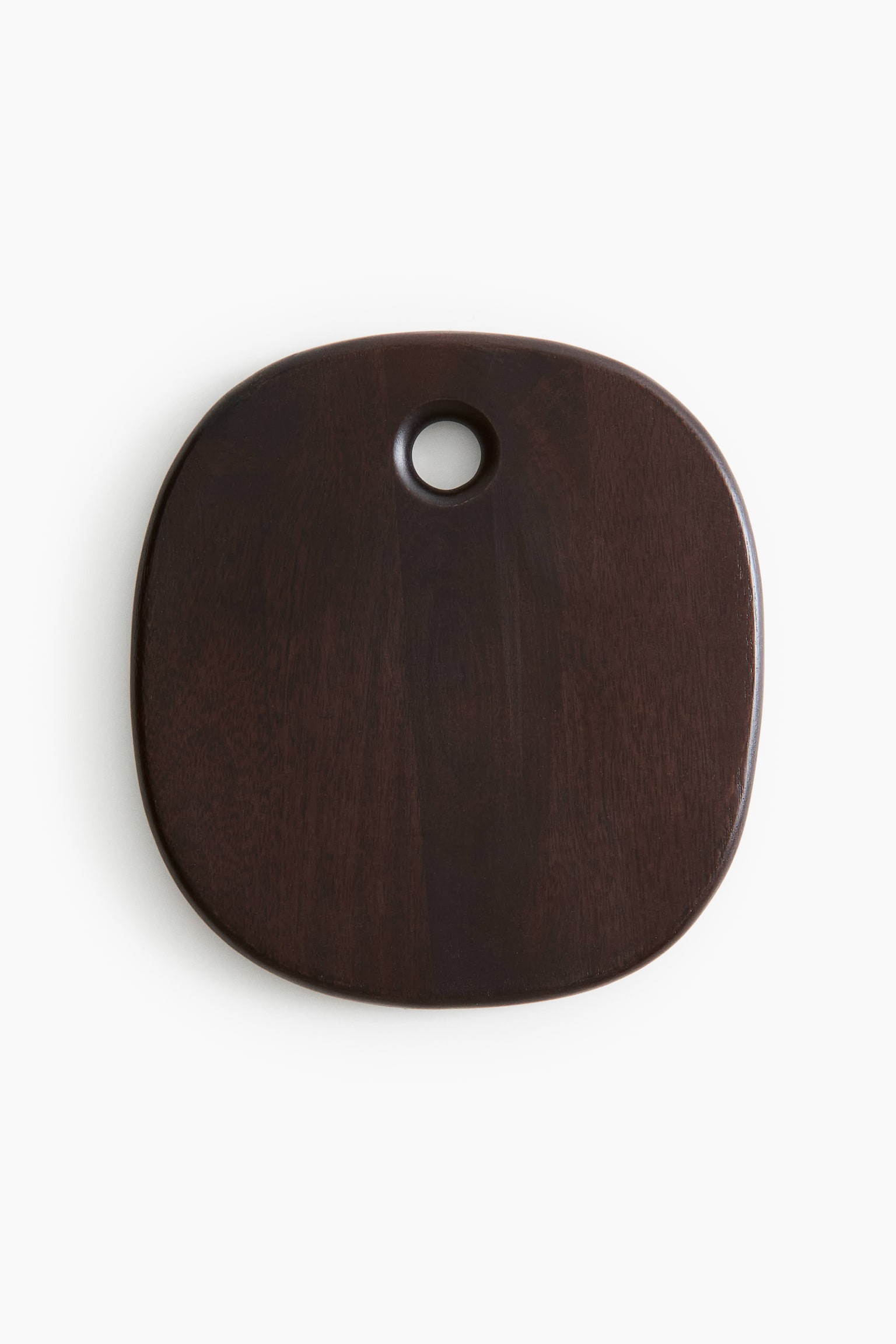 Tábua de servir pequena em madeira - Castanho escuro