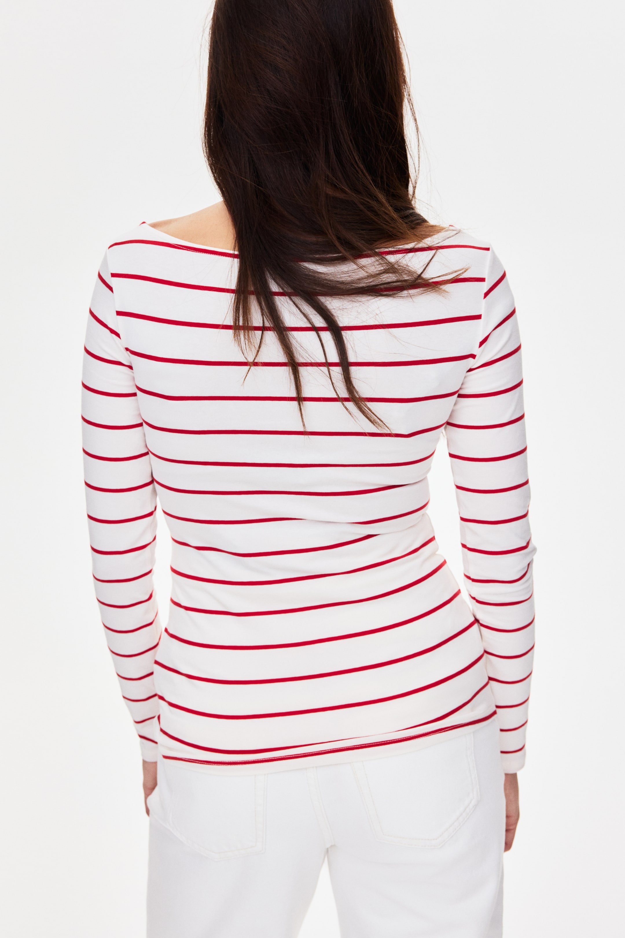 MAMA Haut à encolure bateau