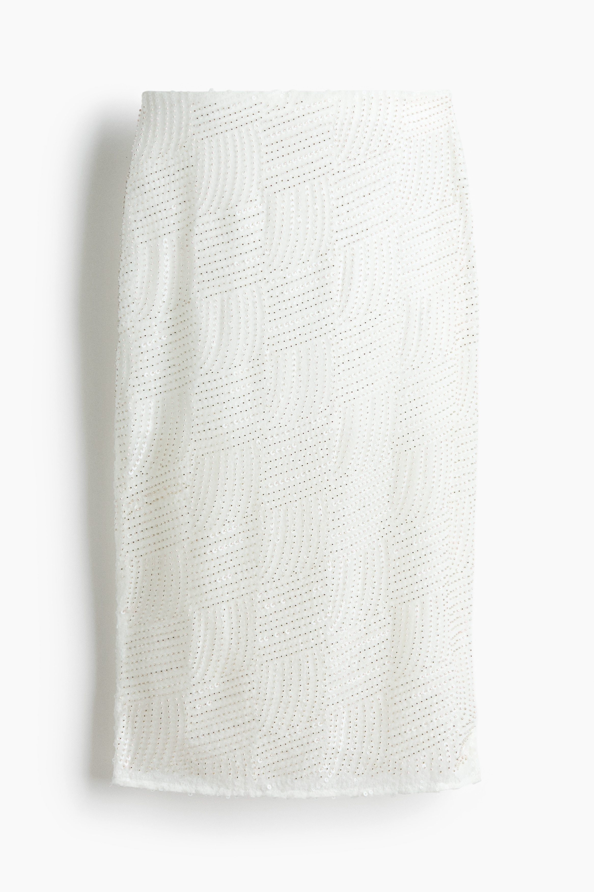 Embellished skirt - White