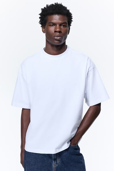 オーバーサイズフィット コットンTシャツ