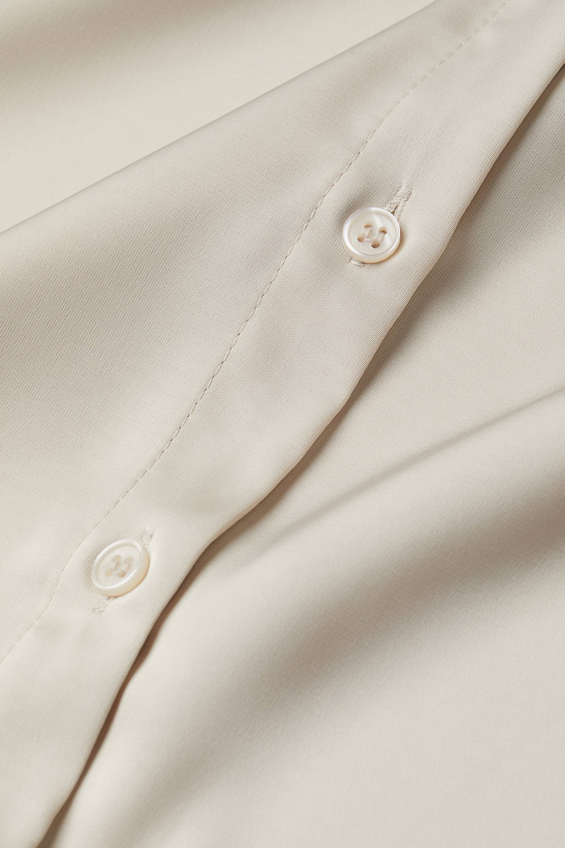 View larger image: V-neck blouse - Light beige - Ladies | H&M IN 2