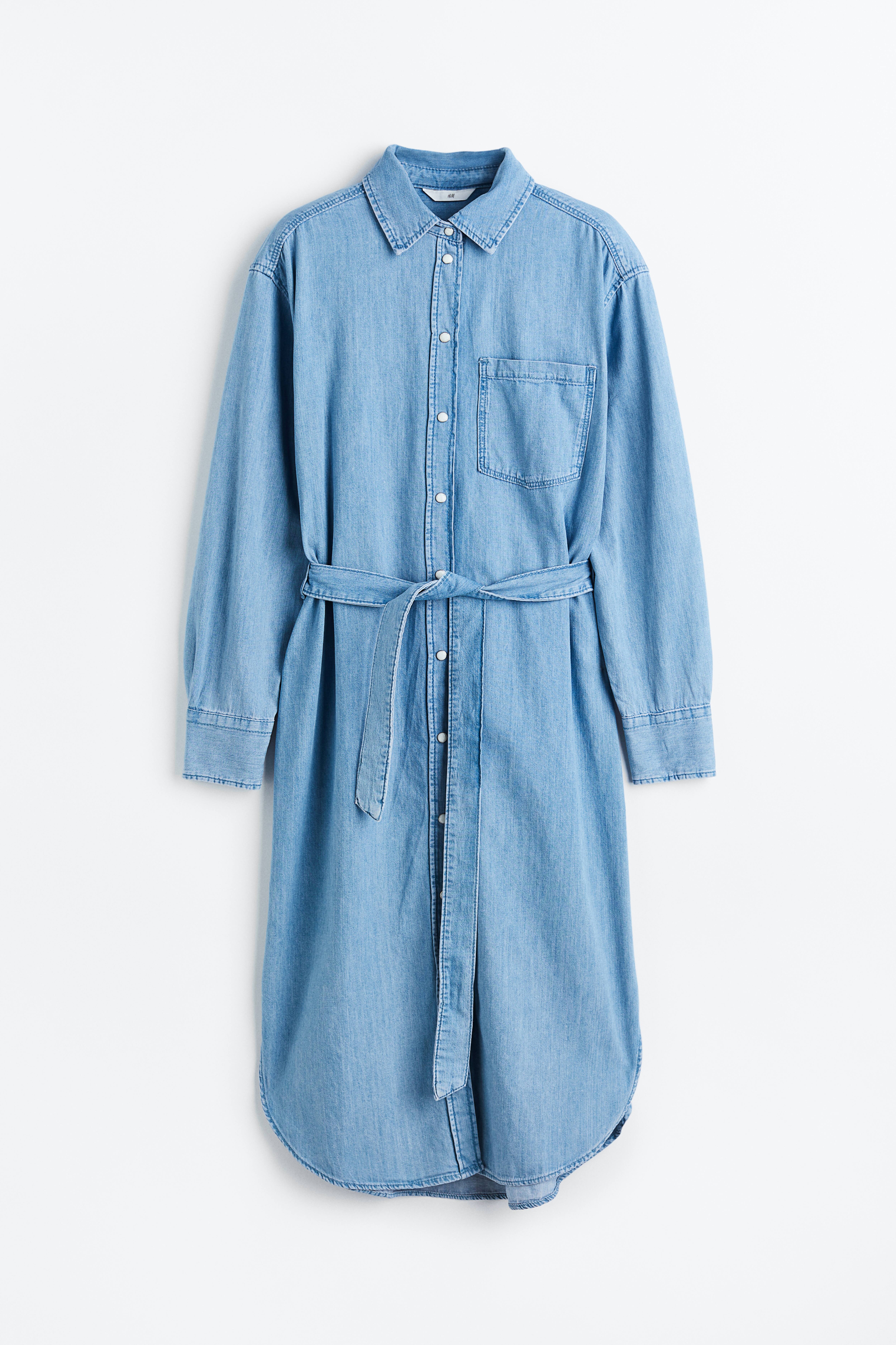 Robe en jean fashion h&m