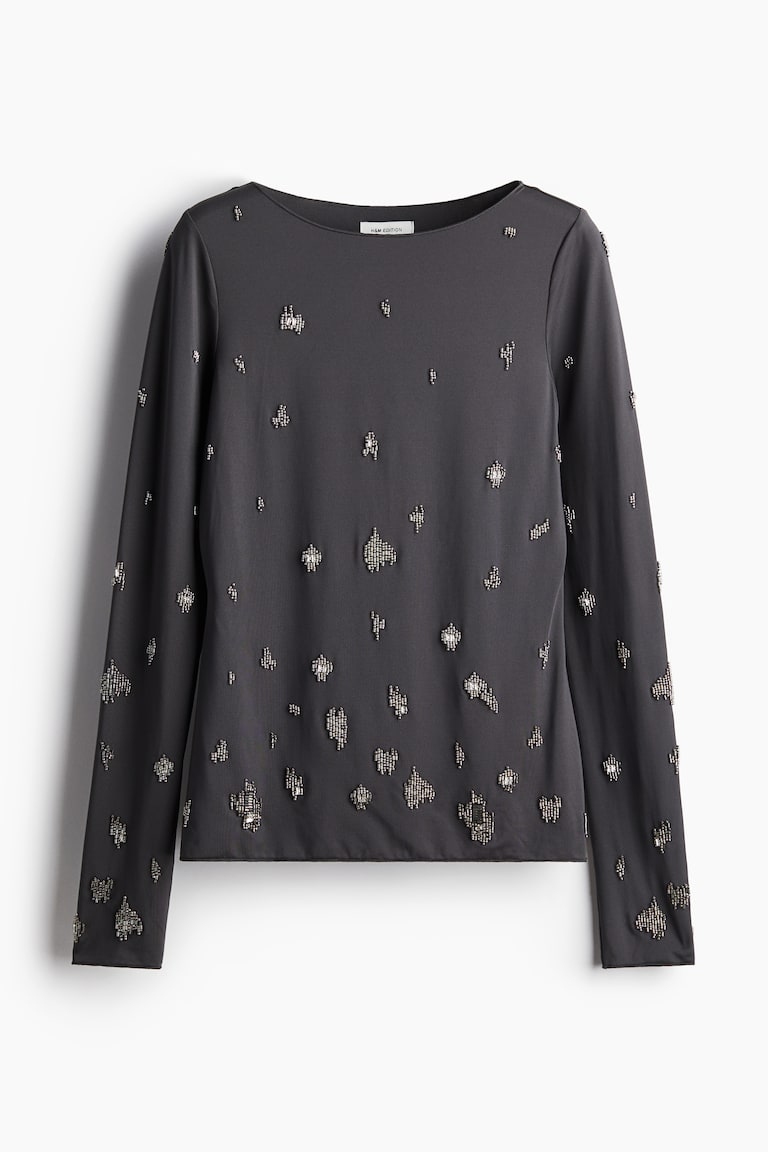 Bluza ukrašena perlicama