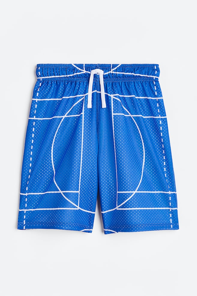 DryMove™ Reversible sports shorts - Bright blue