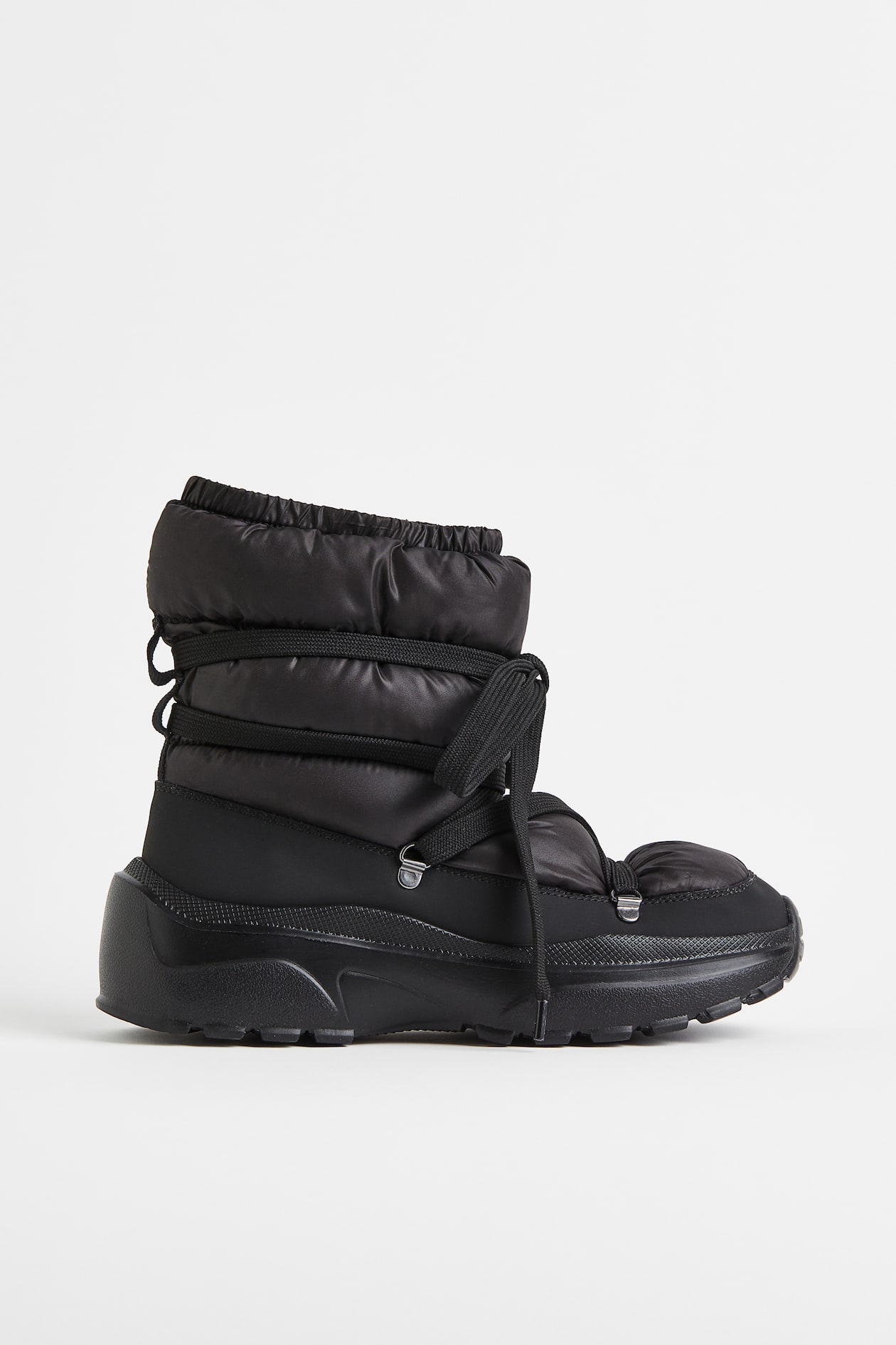 Warm-lined Boots - No heel - Black - Ladies | H&M US