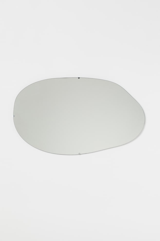 Asymmetrisk spejl - Sort/Spejl - 3