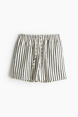 Cotton pull-on shorts