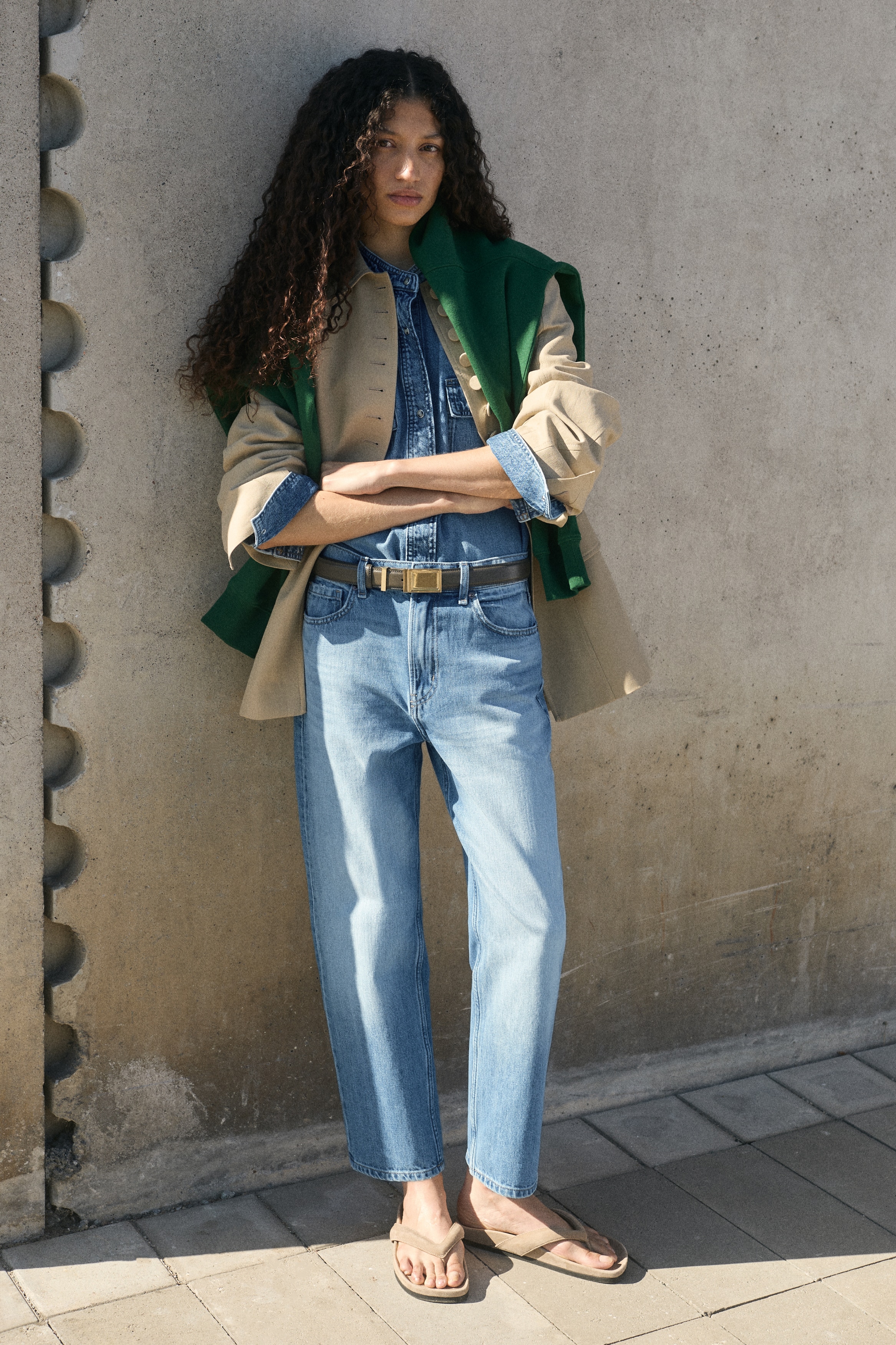 Mom Regular Waist Ankle JeansΜοντέλο