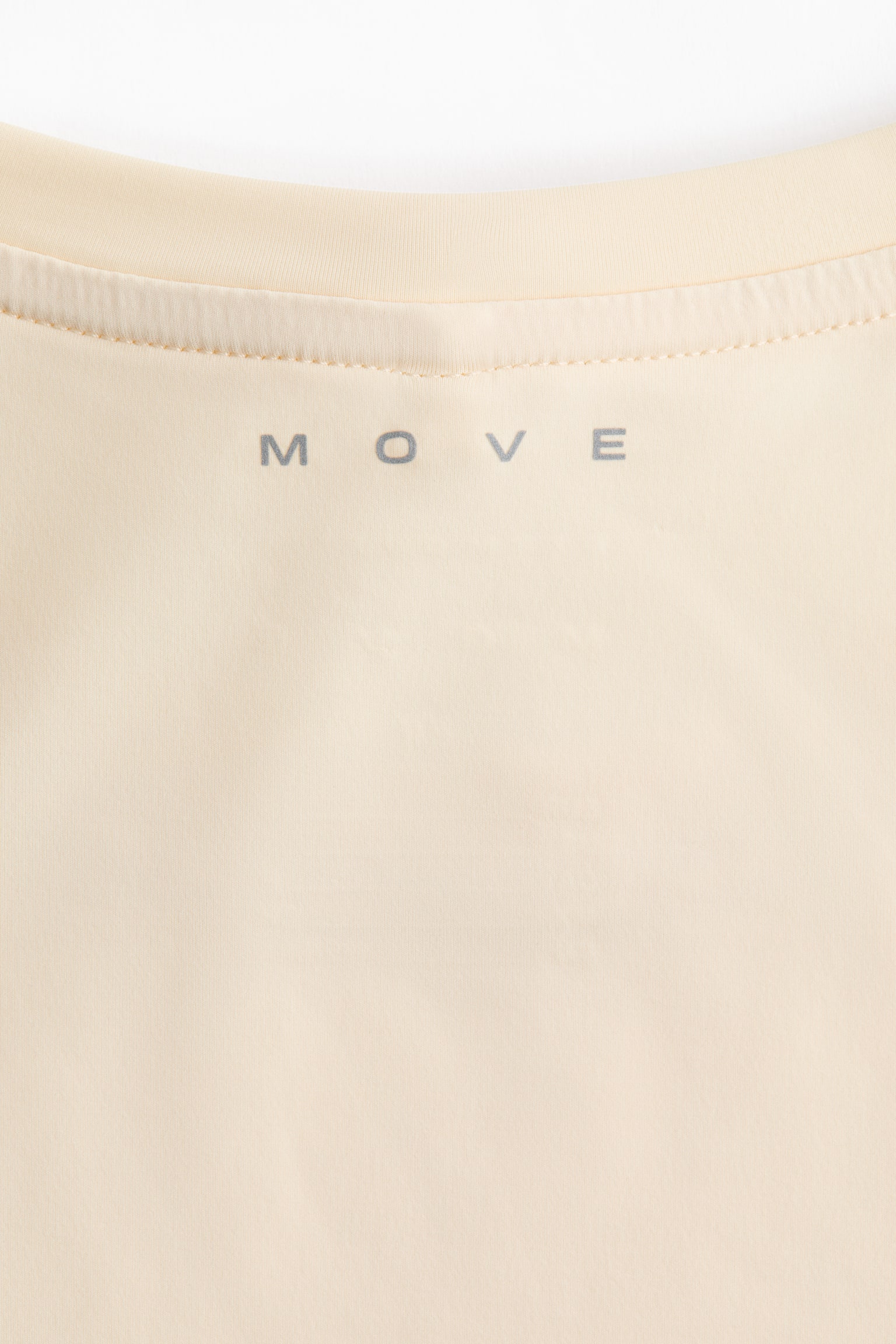 Cooling Running T-shirt with DryMove™ - Butter yellow/Black/White/Powder pink - 2