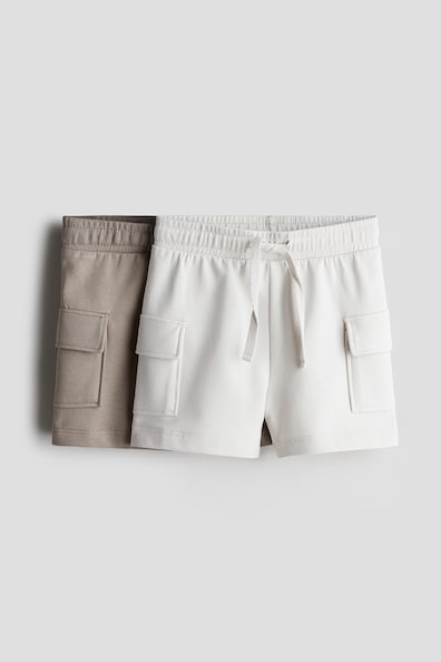 スウェットカーゴショートパンツ 2枚セット