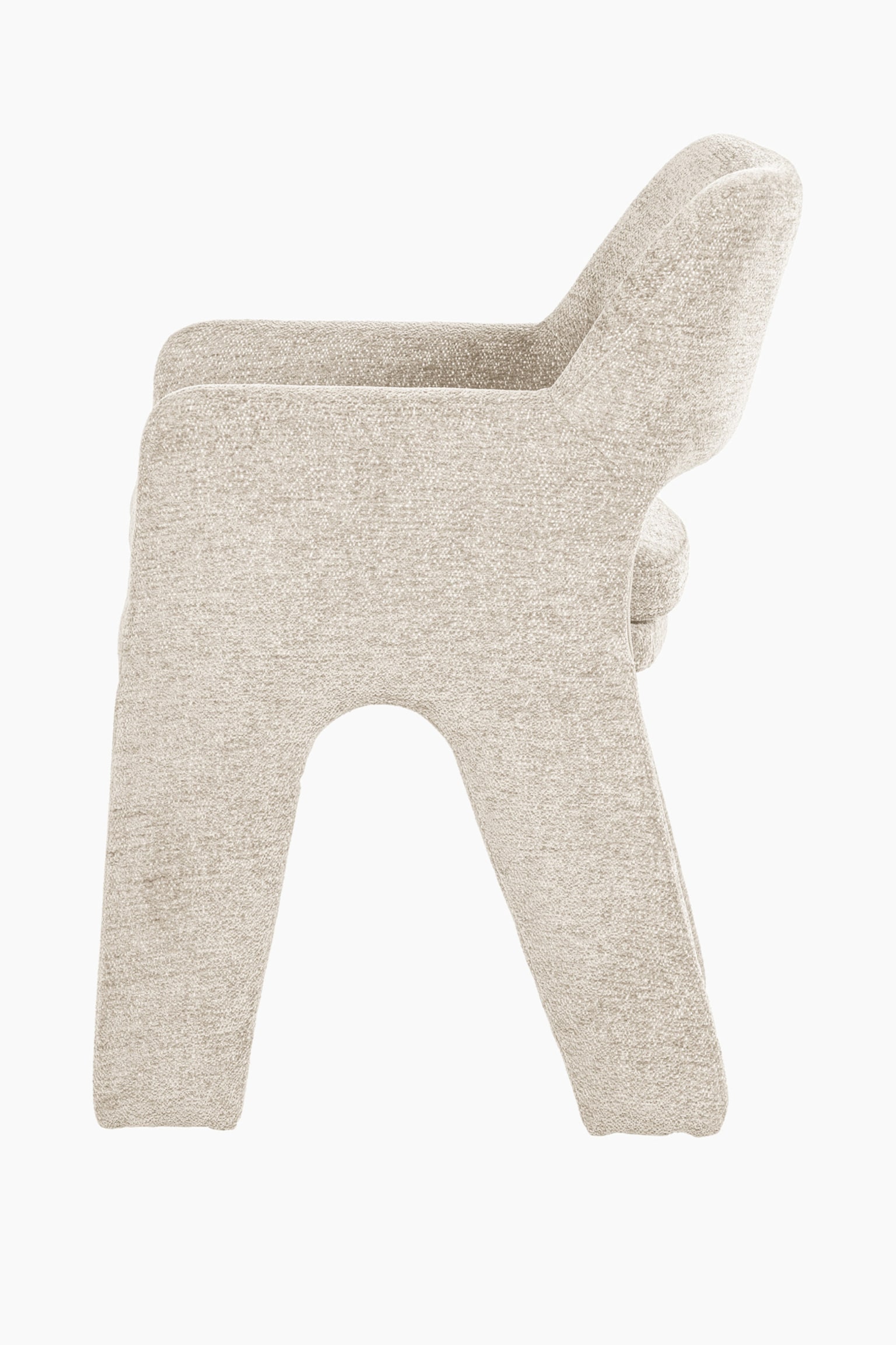 Chaise De Salle À Manger Bigfoot - Beige - 4