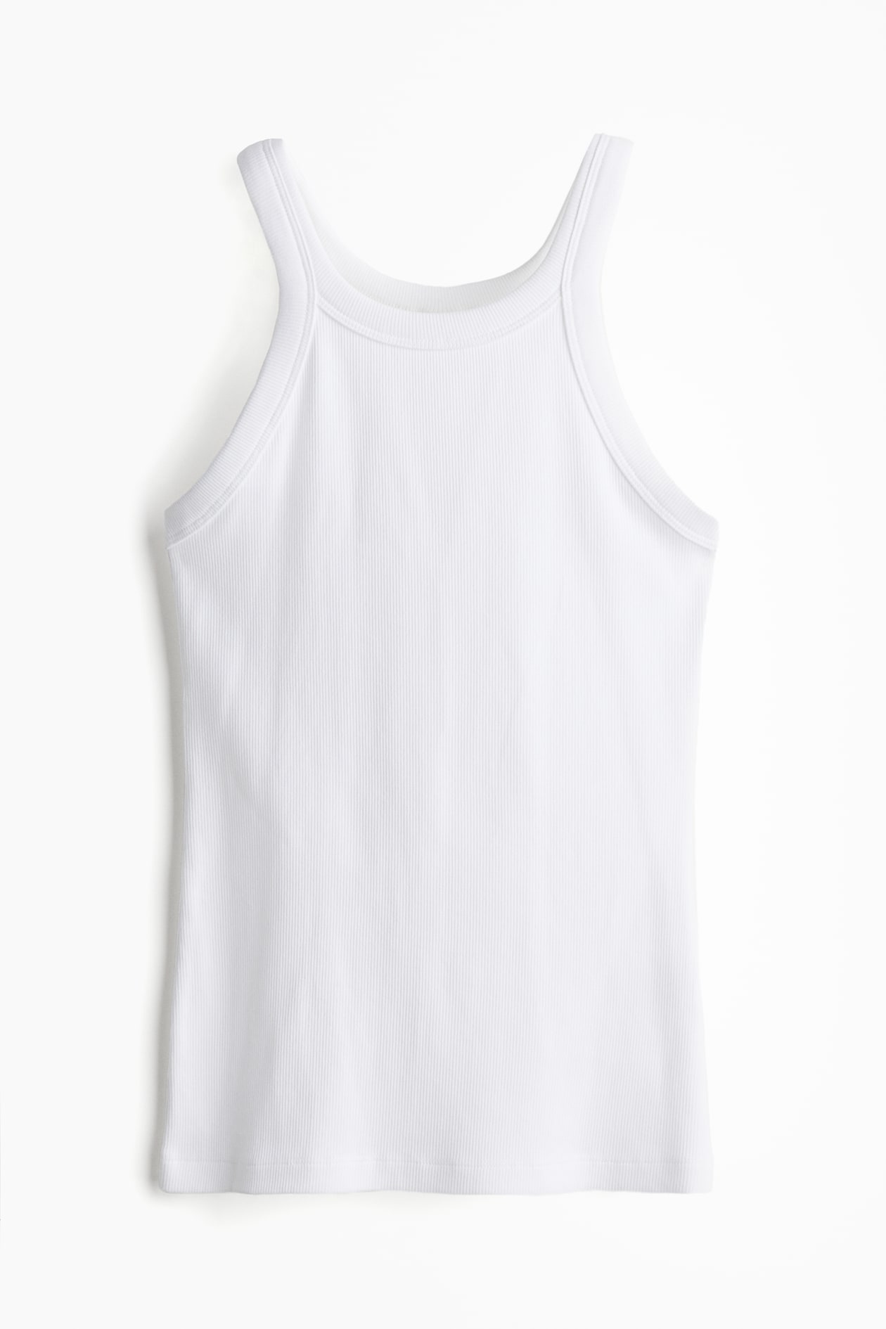 Ribbed vest top