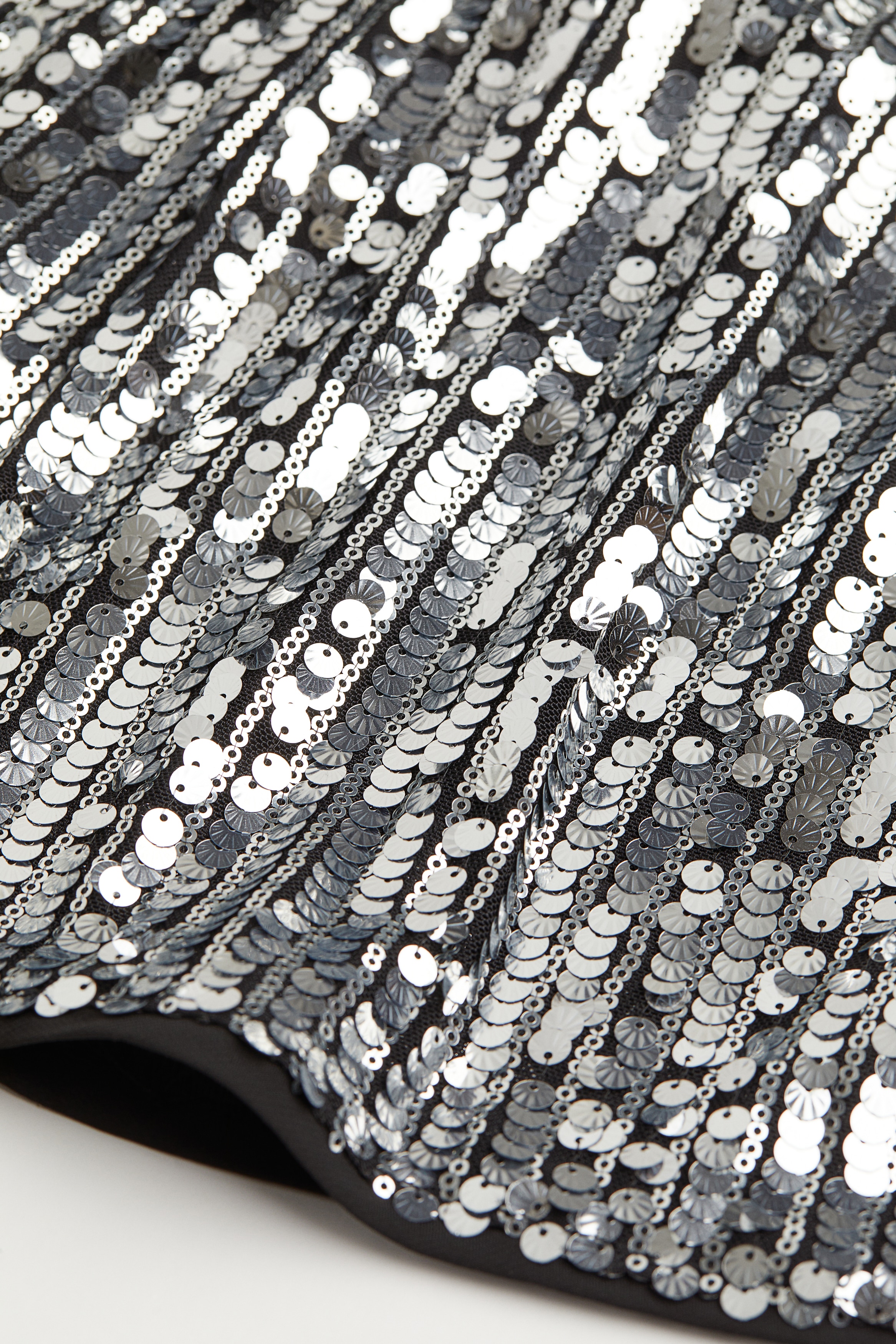 Short sequined dress